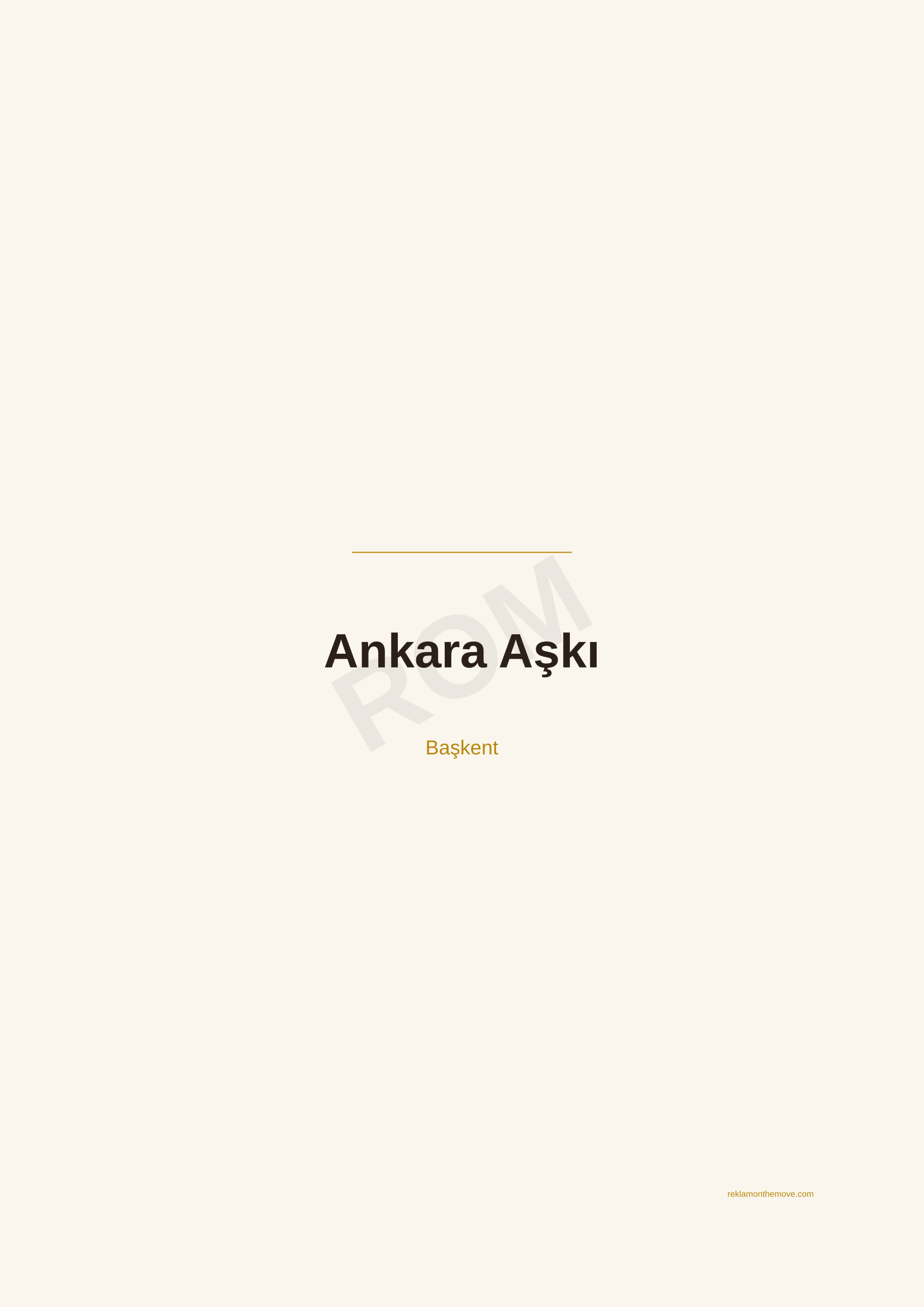 Ankara Aşkı · Espresso — ROM dijital ürün önizlemesi (filigranlı)