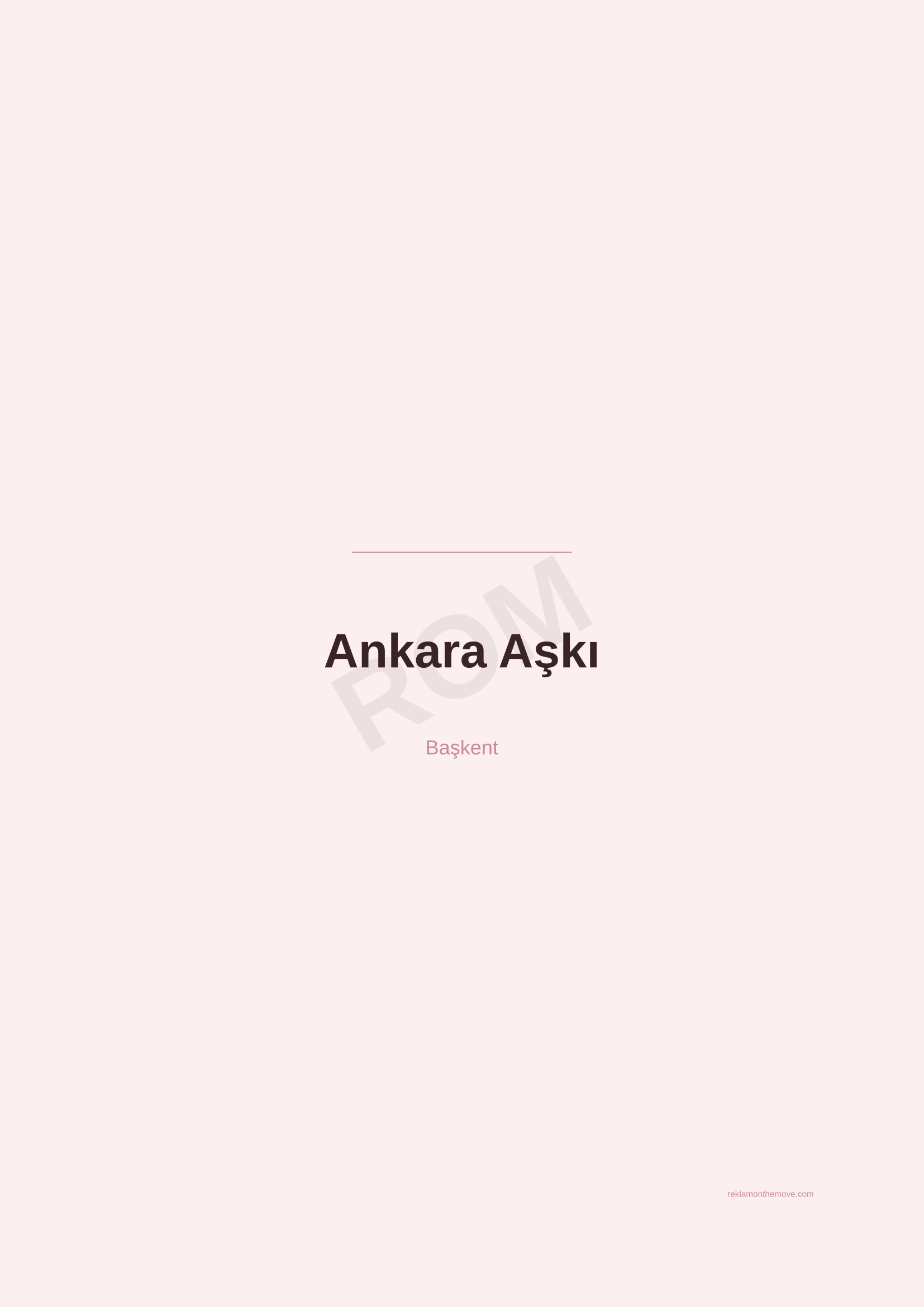 Ankara Aşkı · Gül — ROM dijital ürün önizlemesi (filigranlı)