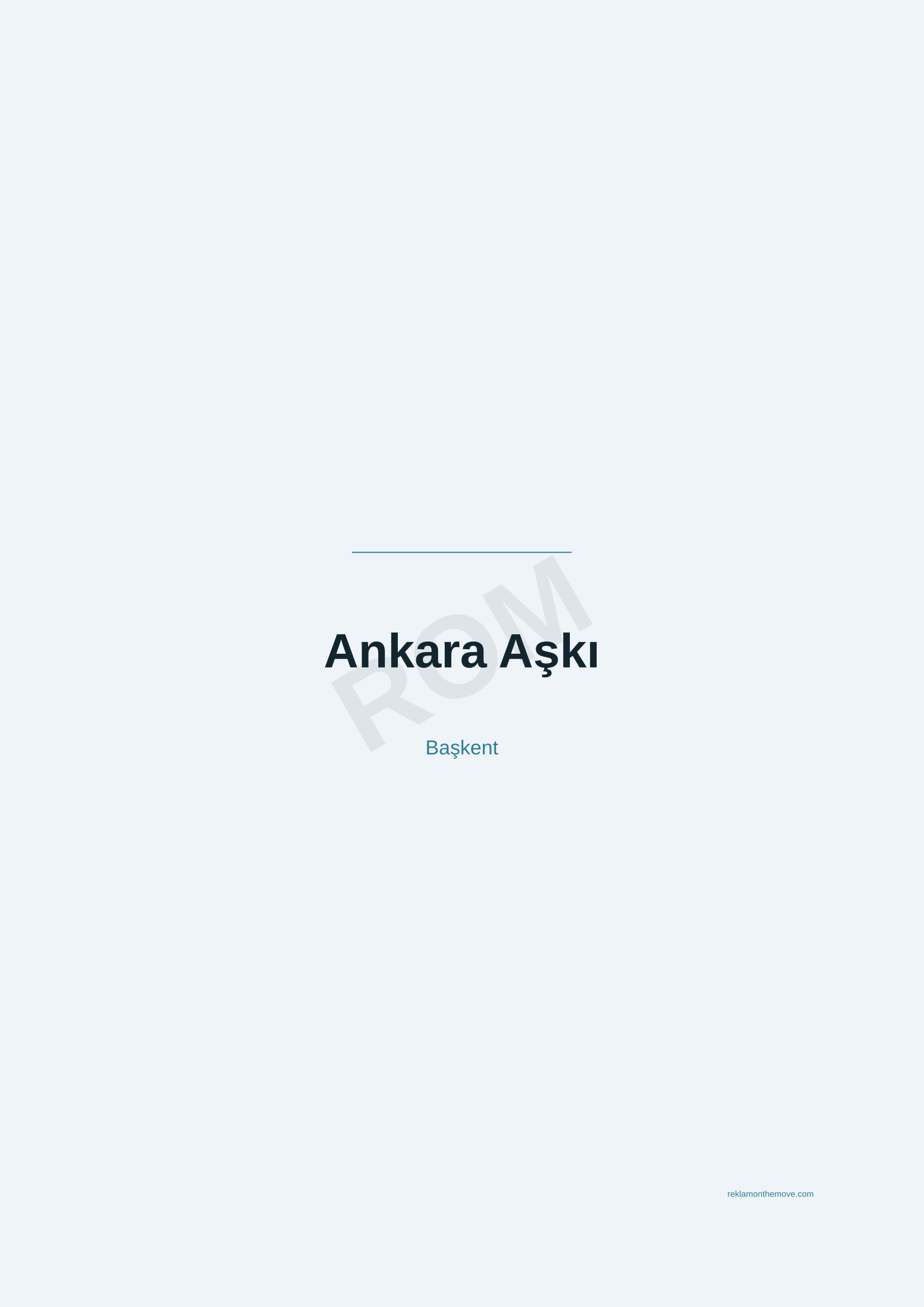 Ankara Aşkı · Okyanus — ROM dijital ürün önizlemesi (filigranlı)