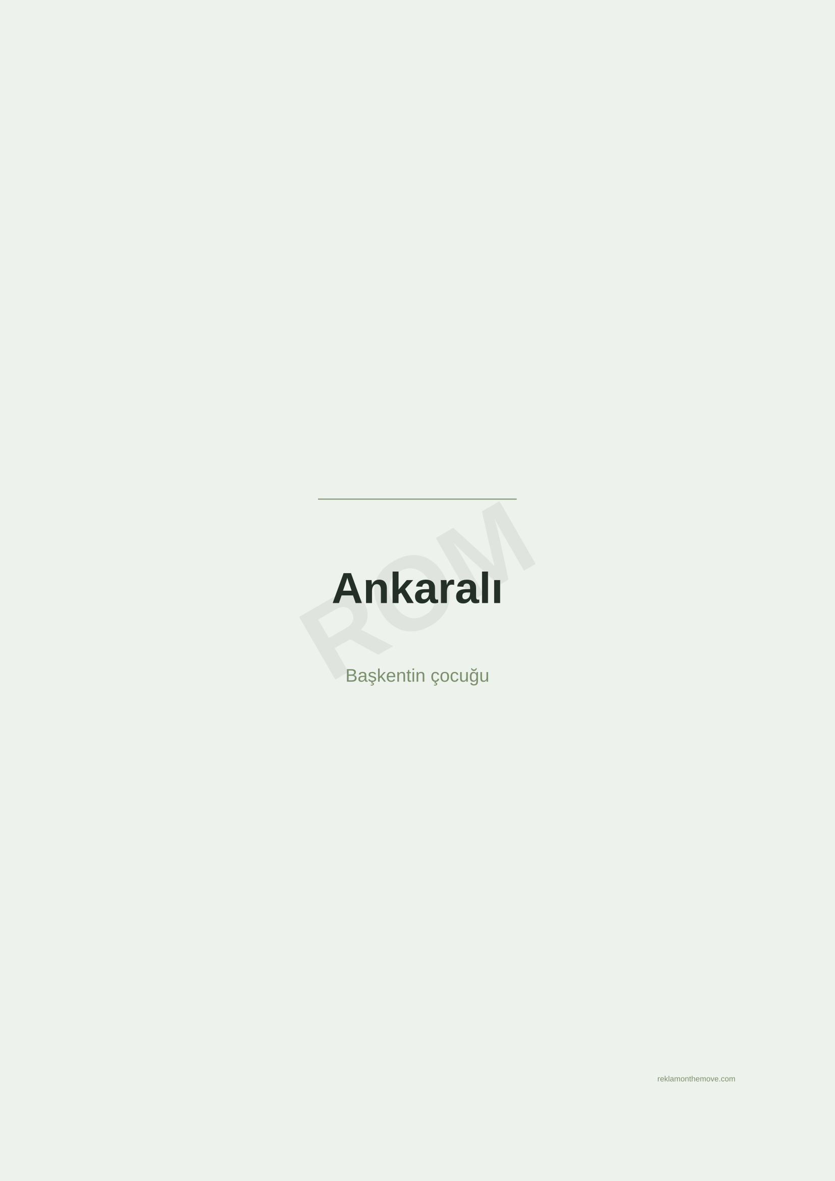 Ankaralı · Adaçayı — ROM dijital ürün önizlemesi (filigranlı)