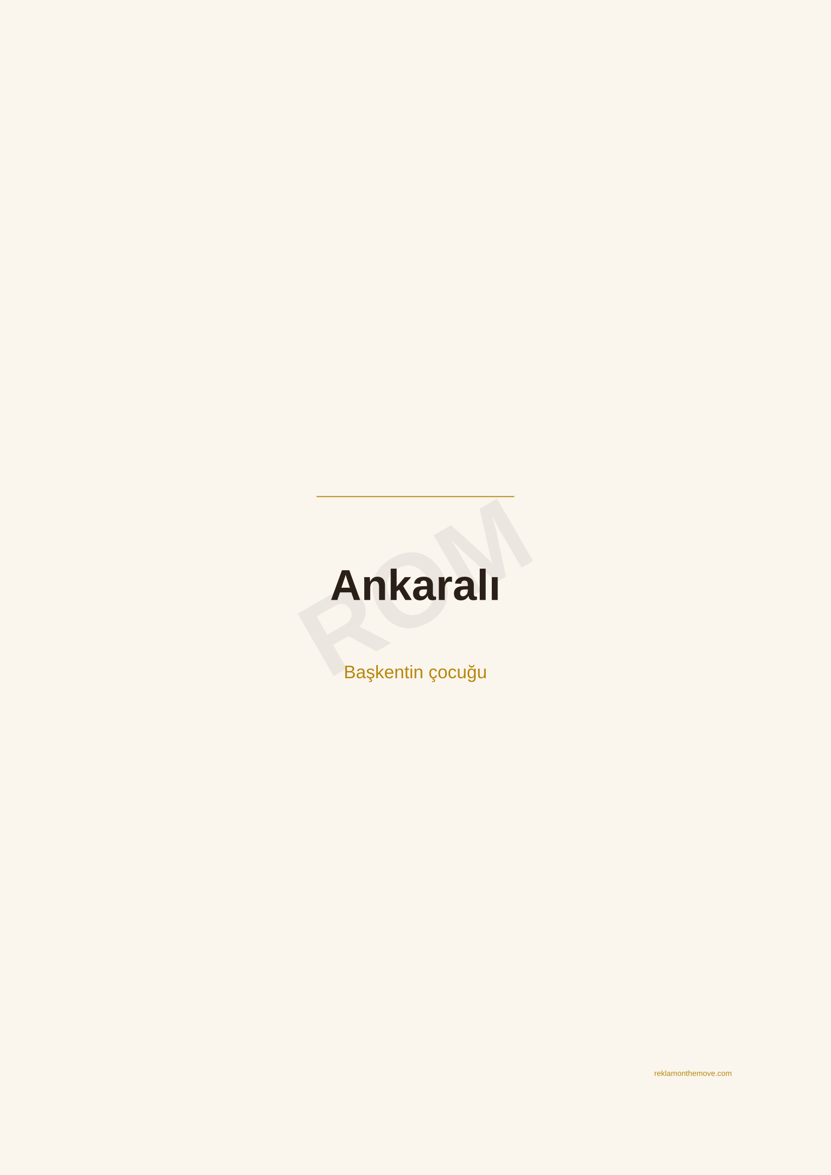 Ankaralı · Espresso — ROM dijital ürün önizlemesi (filigranlı)