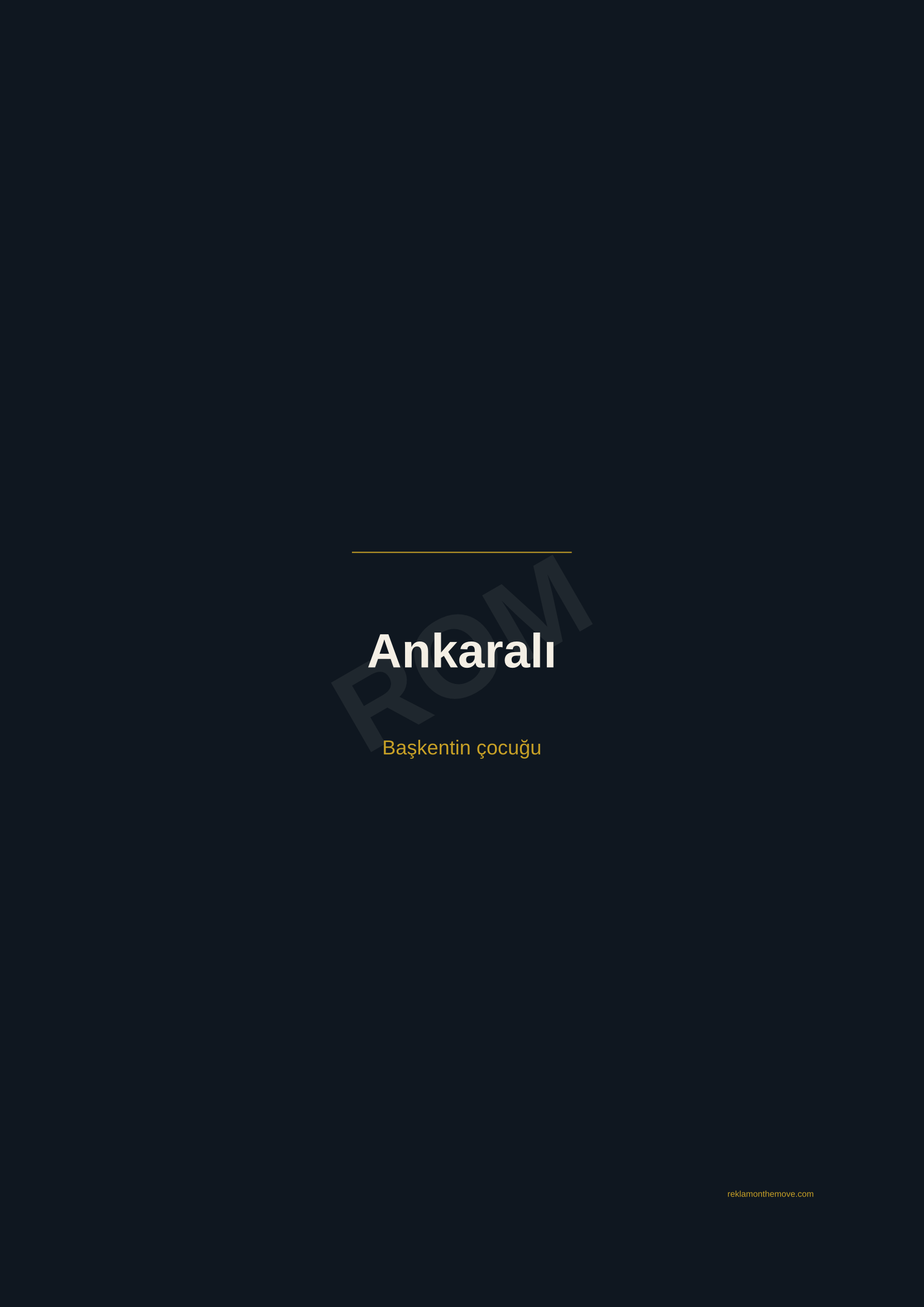Ankaralı · Gece — ROM dijital ürün önizlemesi (filigranlı)