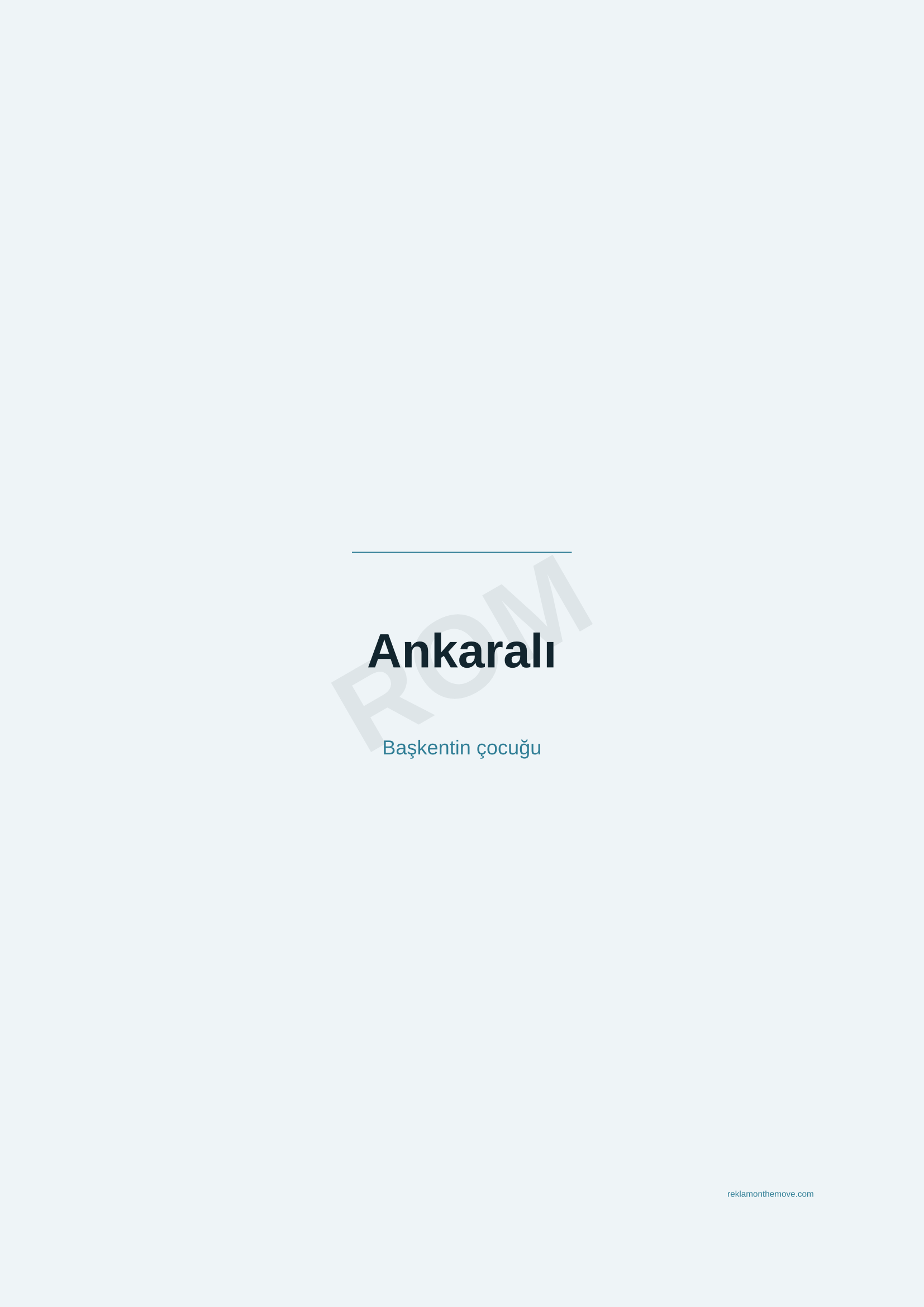 Ankaralı · Okyanus — ROM dijital ürün önizlemesi (filigranlı)