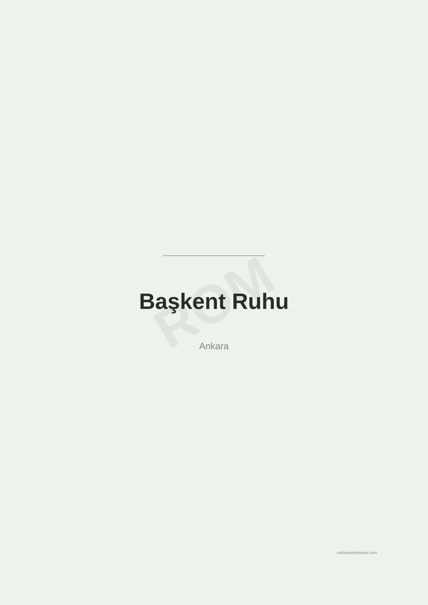 Başkent Ruhu · Adaçayı — ROM dijital ürün önizlemesi (filigranlı)