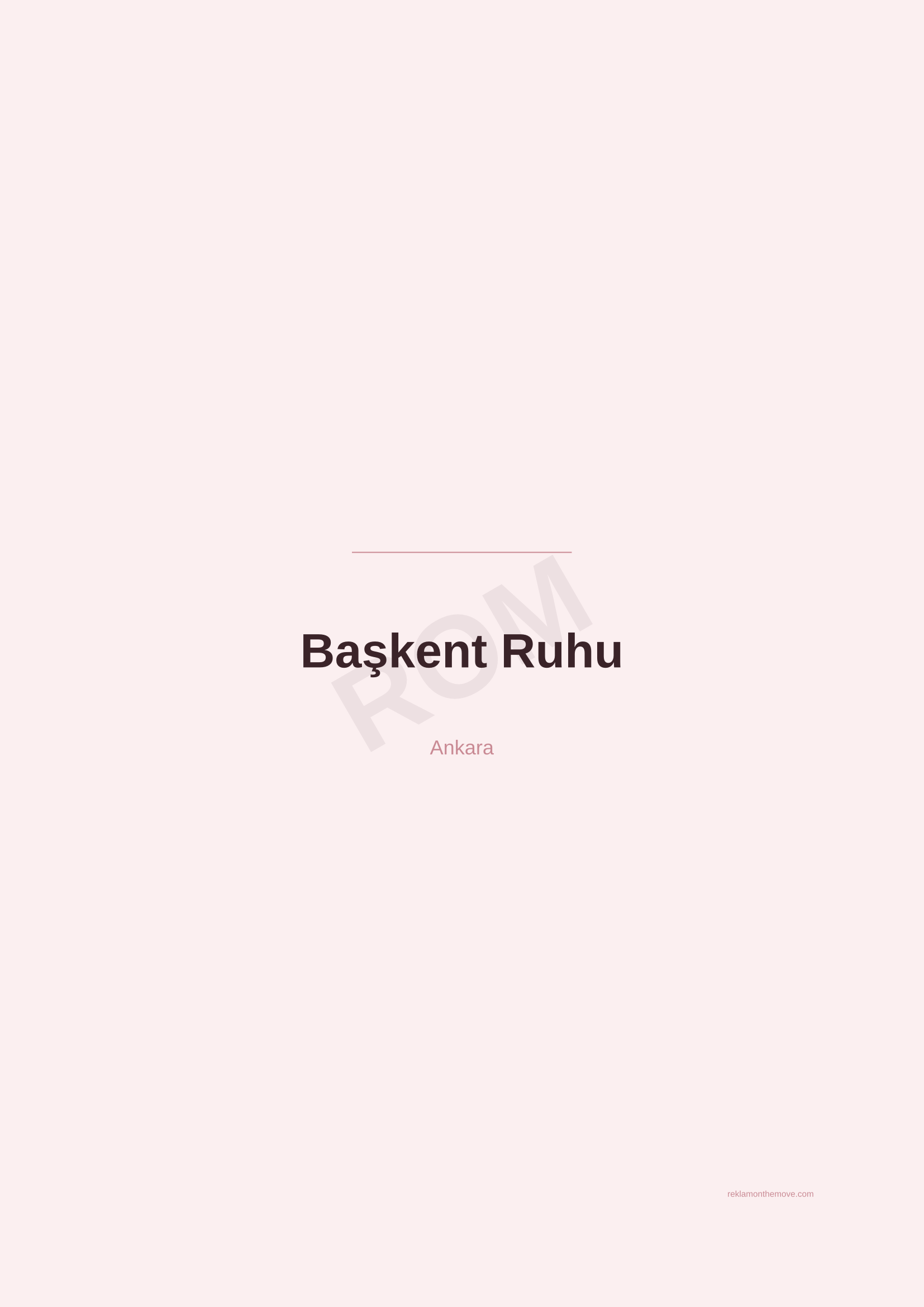 Başkent Ruhu · Gül — ROM dijital ürün önizlemesi (filigranlı)