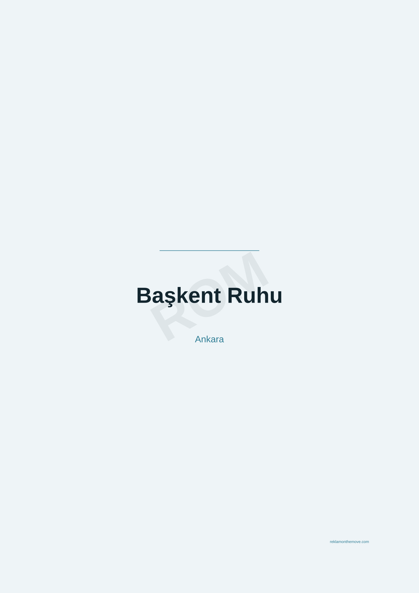 Başkent Ruhu · Okyanus — ROM dijital ürün önizlemesi (filigranlı)
