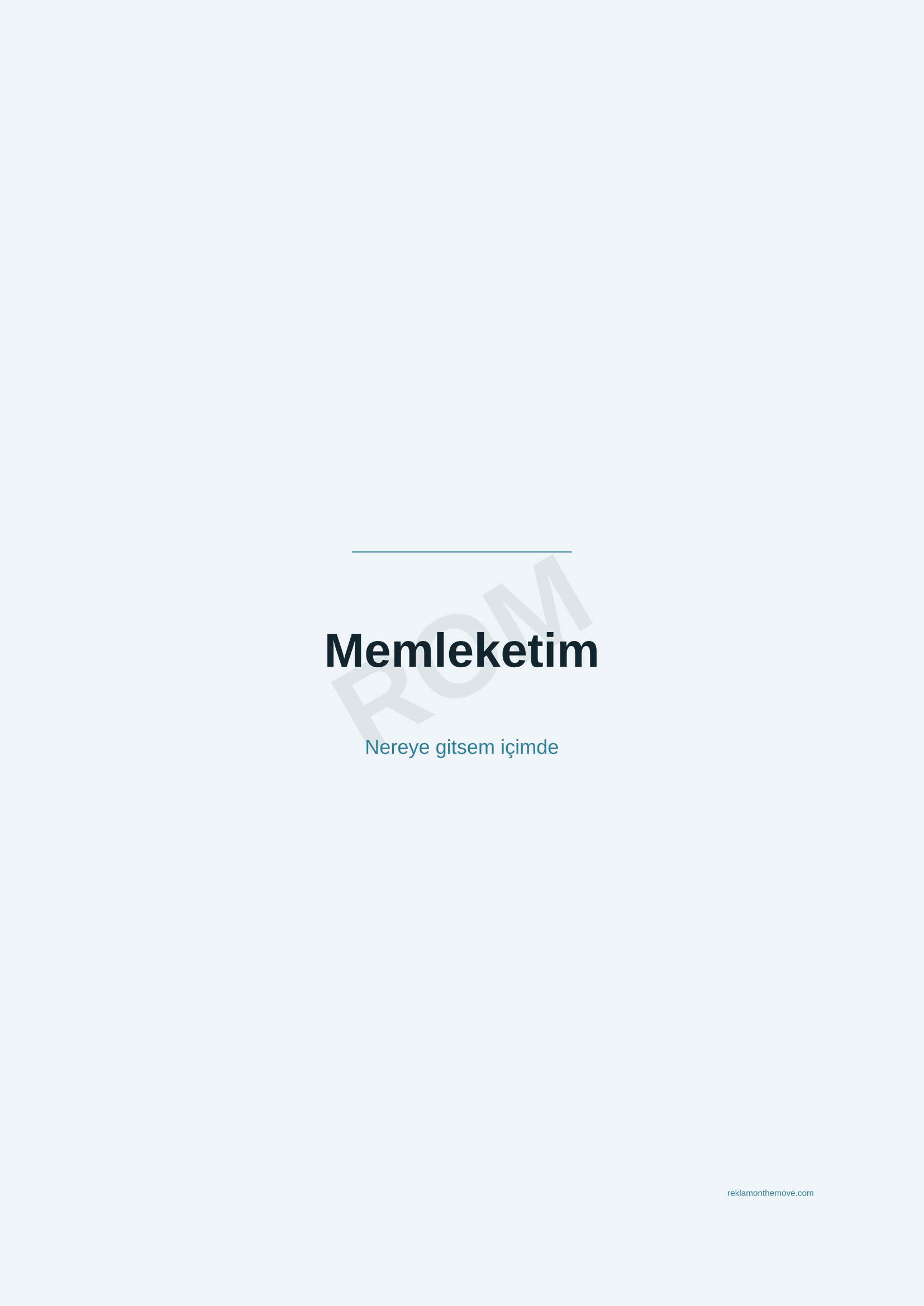 Memleketim · Okyanus — ROM dijital ürün önizlemesi (filigranlı)
