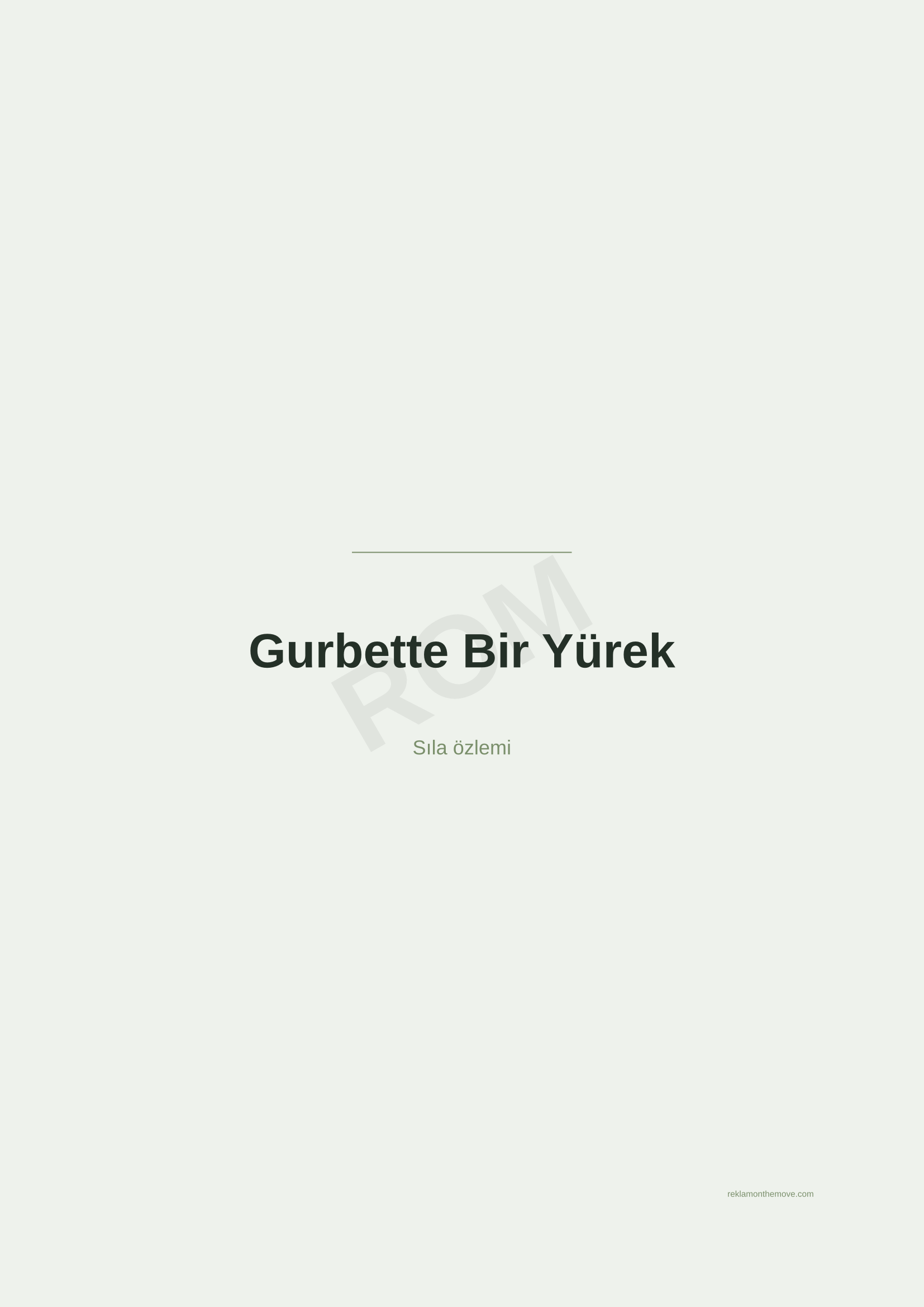 Gurbette Bir Yürek · Adaçayı — ROM dijital ürün önizlemesi (filigranlı)