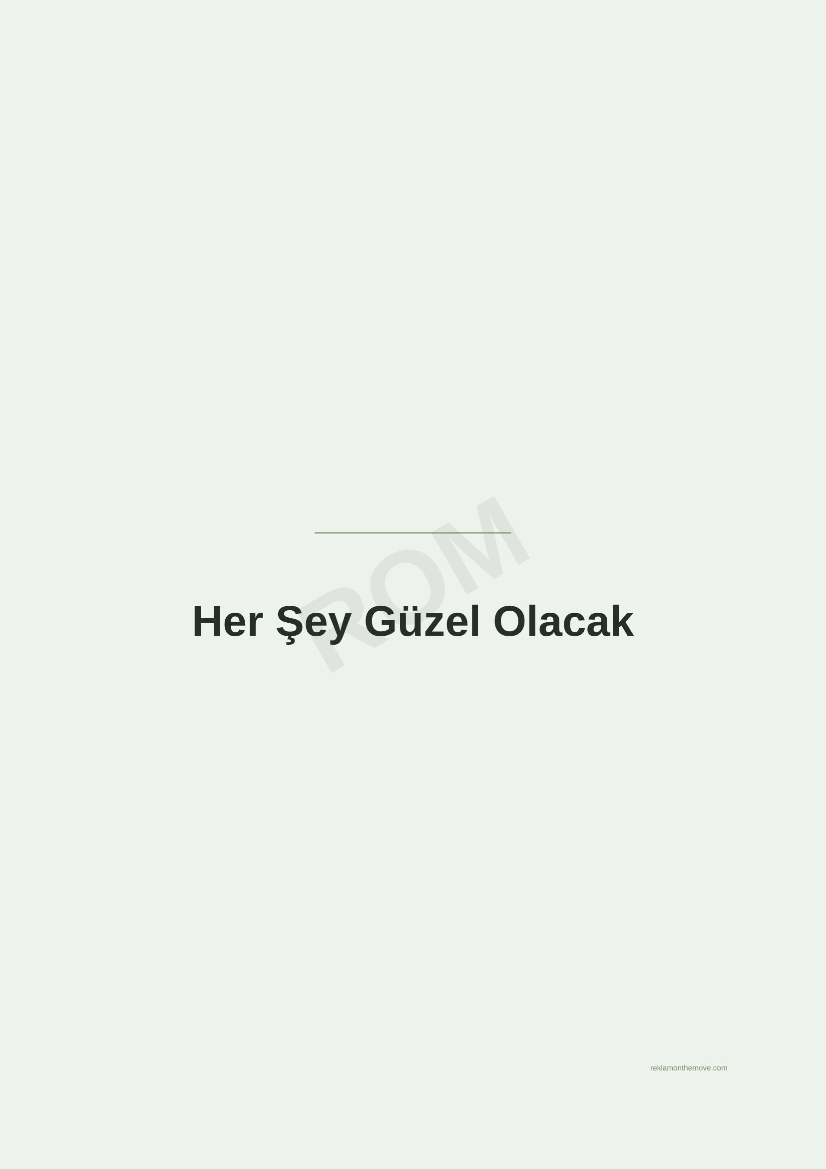 Her Şey Güzel Olacak · Adaçayı — ROM dijital ürün önizlemesi (filigranlı)