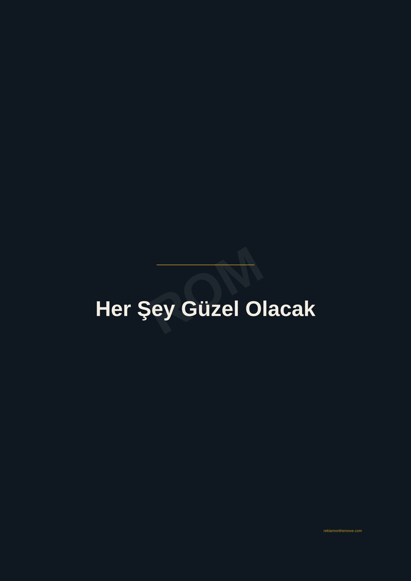 Her Şey Güzel Olacak · Gece — ROM dijital ürün önizlemesi (filigranlı)