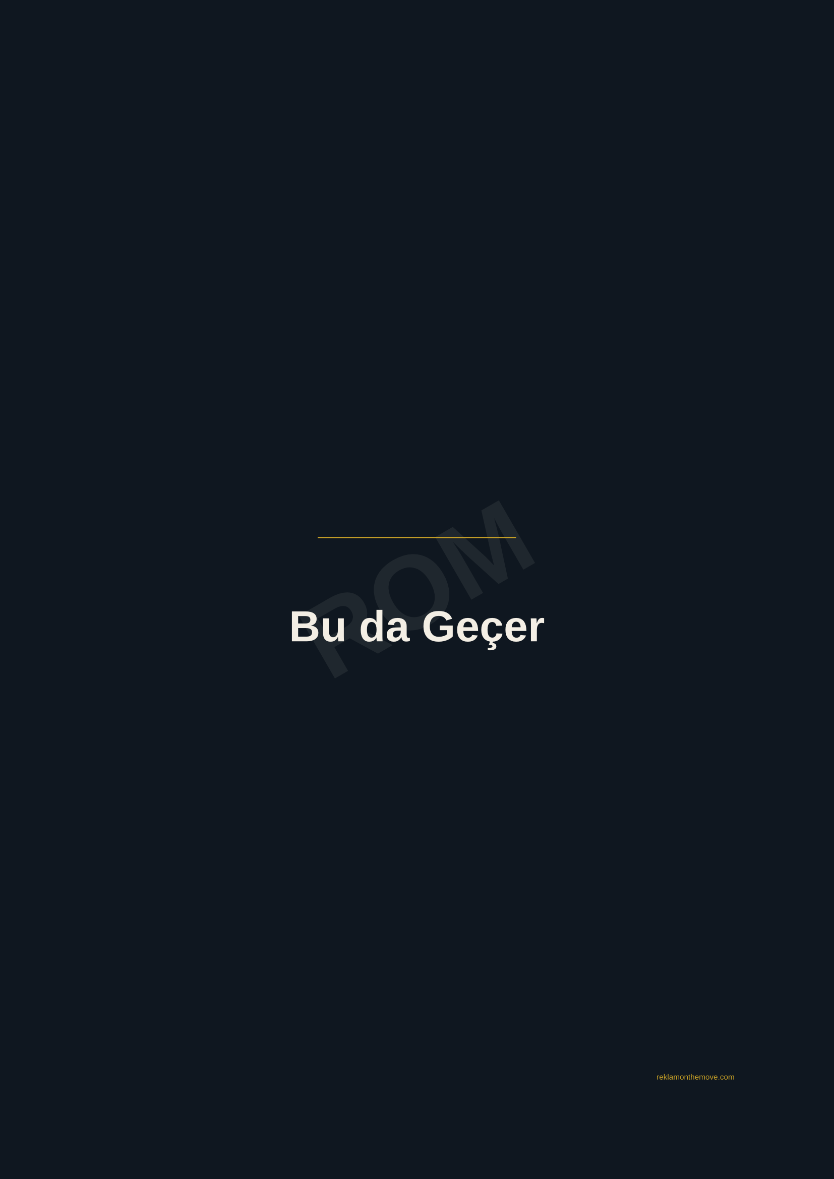Bu da Geçer · Gece — ROM dijital ürün önizlemesi (filigranlı)