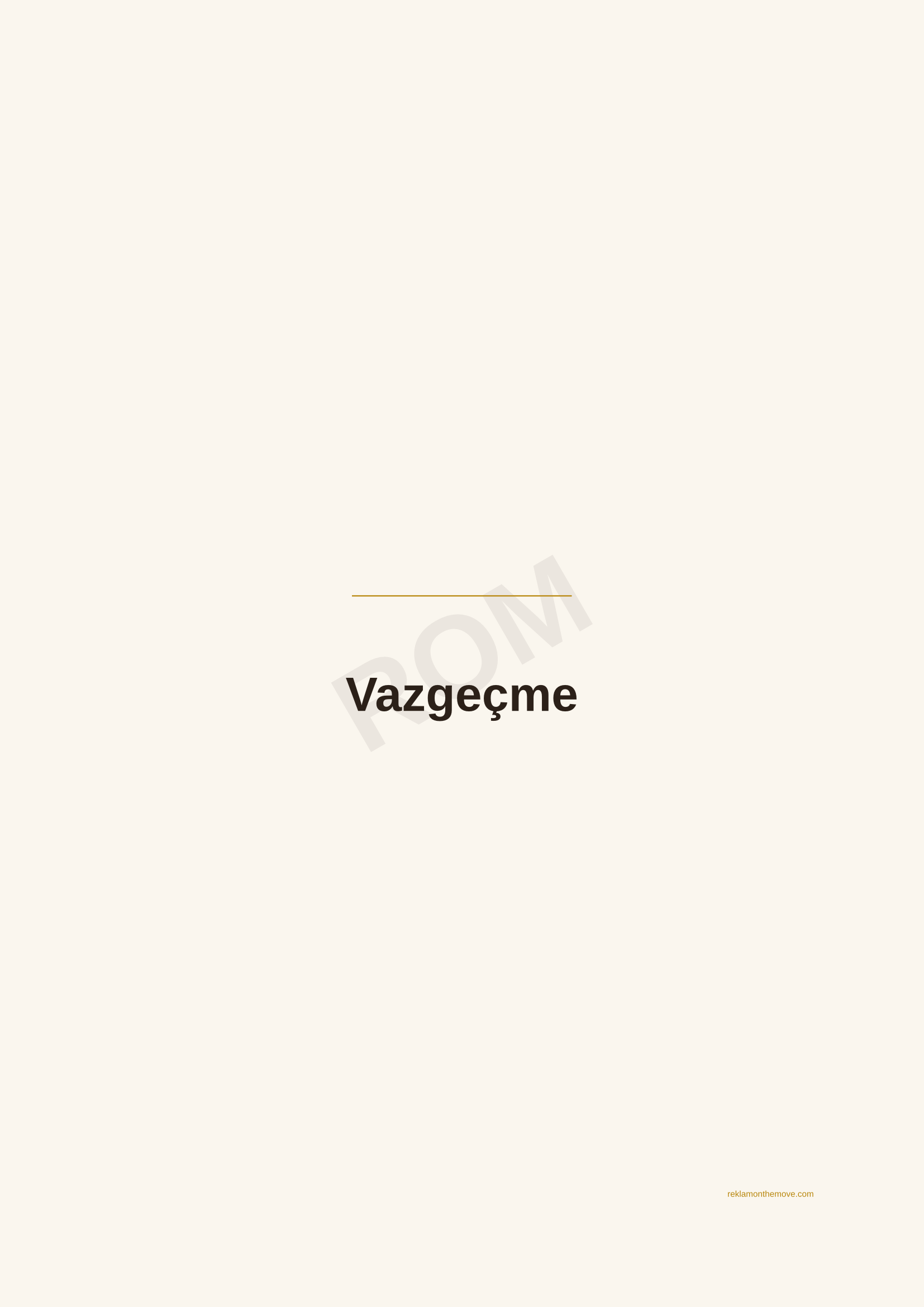 Vazgeçme · Espresso — ROM dijital ürün önizlemesi (filigranlı)