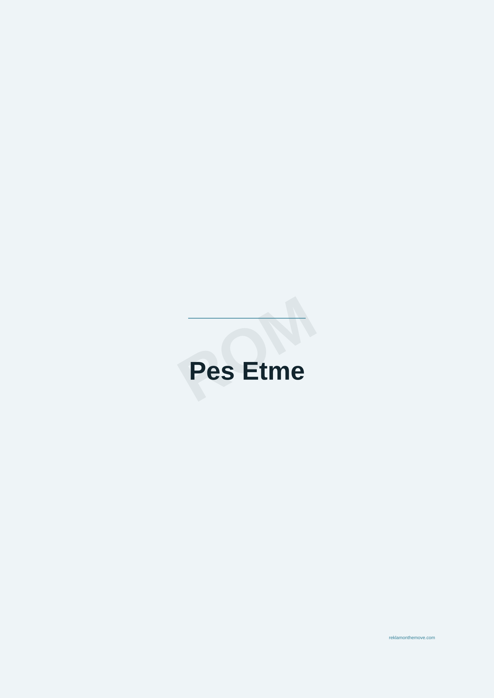 Pes Etme · Okyanus — ROM dijital ürün önizlemesi (filigranlı)