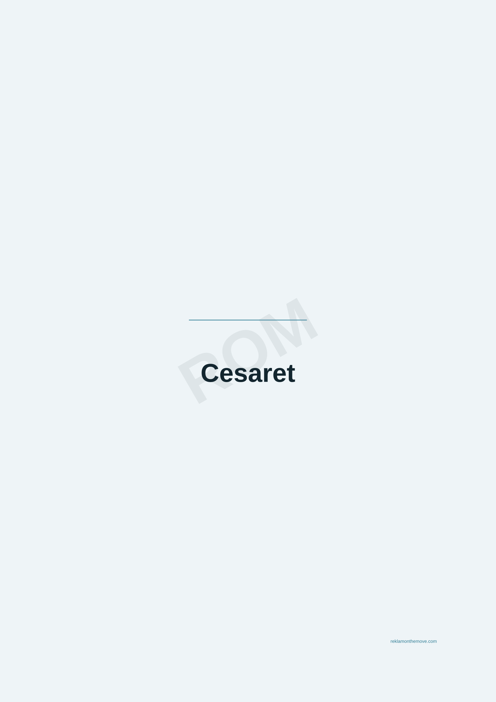 Cesaret · Okyanus — ROM dijital ürün önizlemesi (filigranlı)