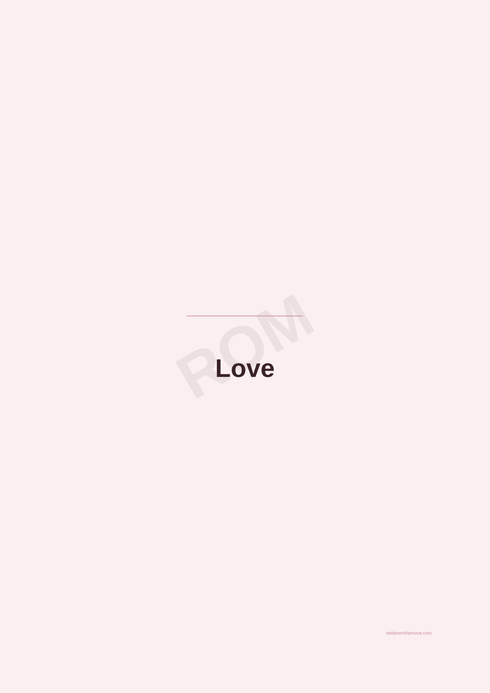 Love · Gül — ROM dijital ürün önizlemesi (filigranlı)