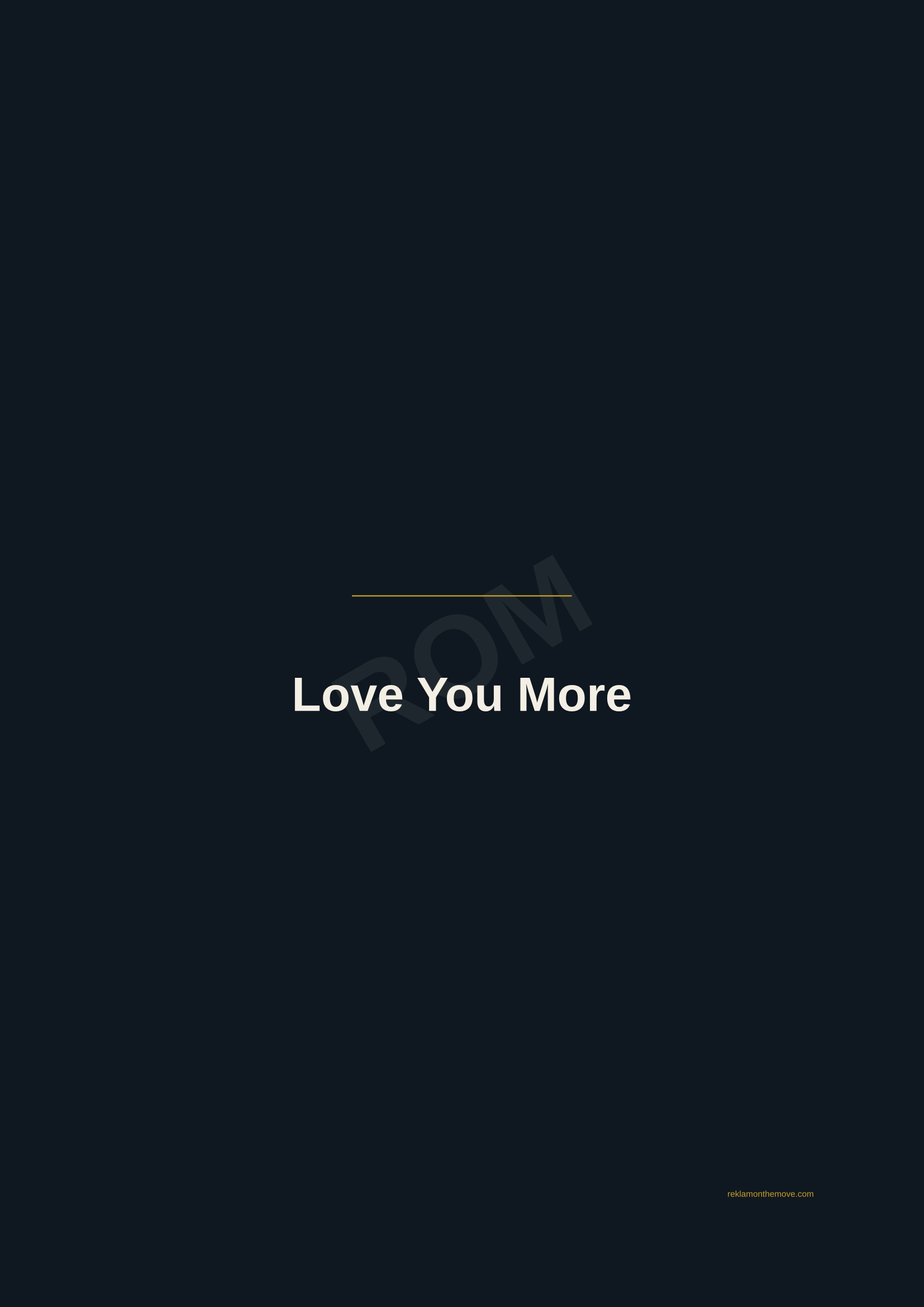 Love You More · Gece — ROM dijital ürün önizlemesi (filigranlı)