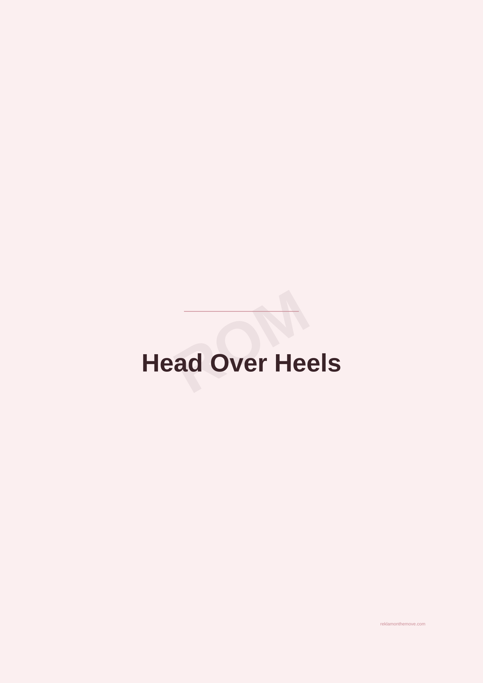 Head Over Heels · Gül — ROM dijital ürün önizlemesi (filigranlı)