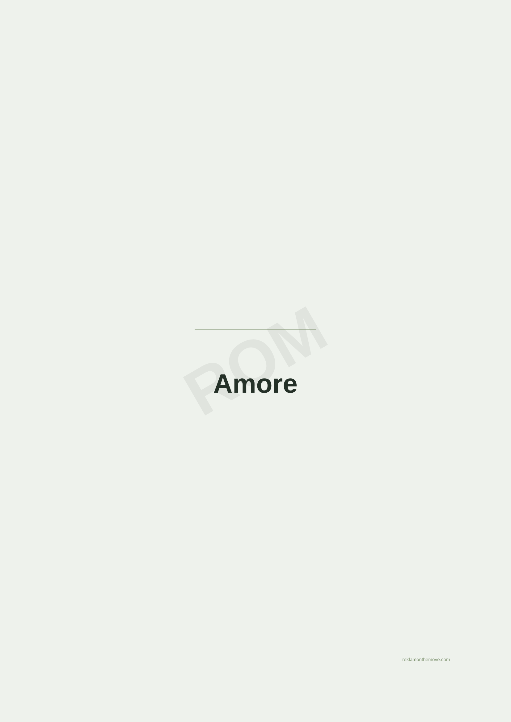 Amore · Adaçayı — ROM dijital ürün önizlemesi (filigranlı)