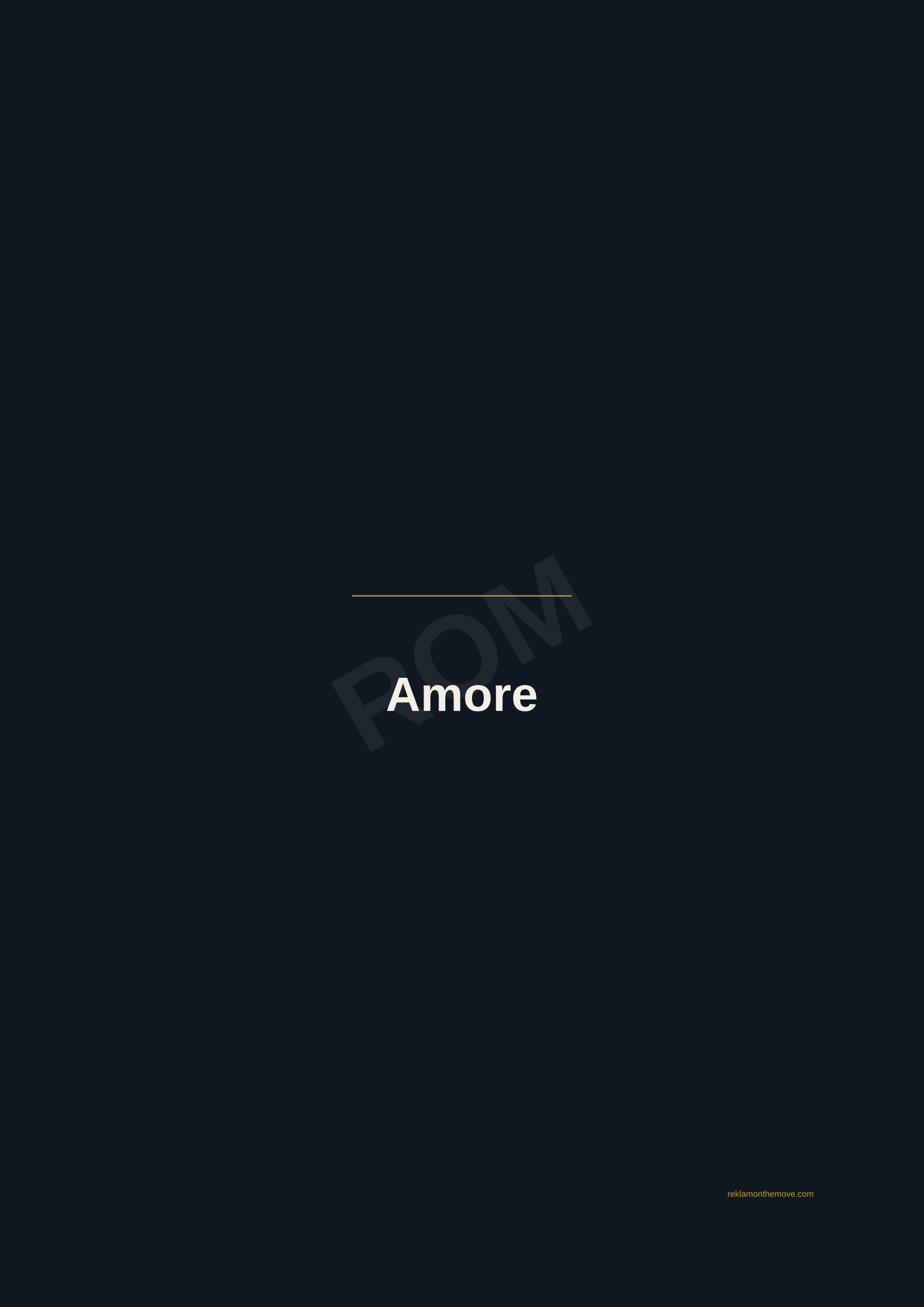 Amore · Gece — ROM dijital ürün önizlemesi (filigranlı)