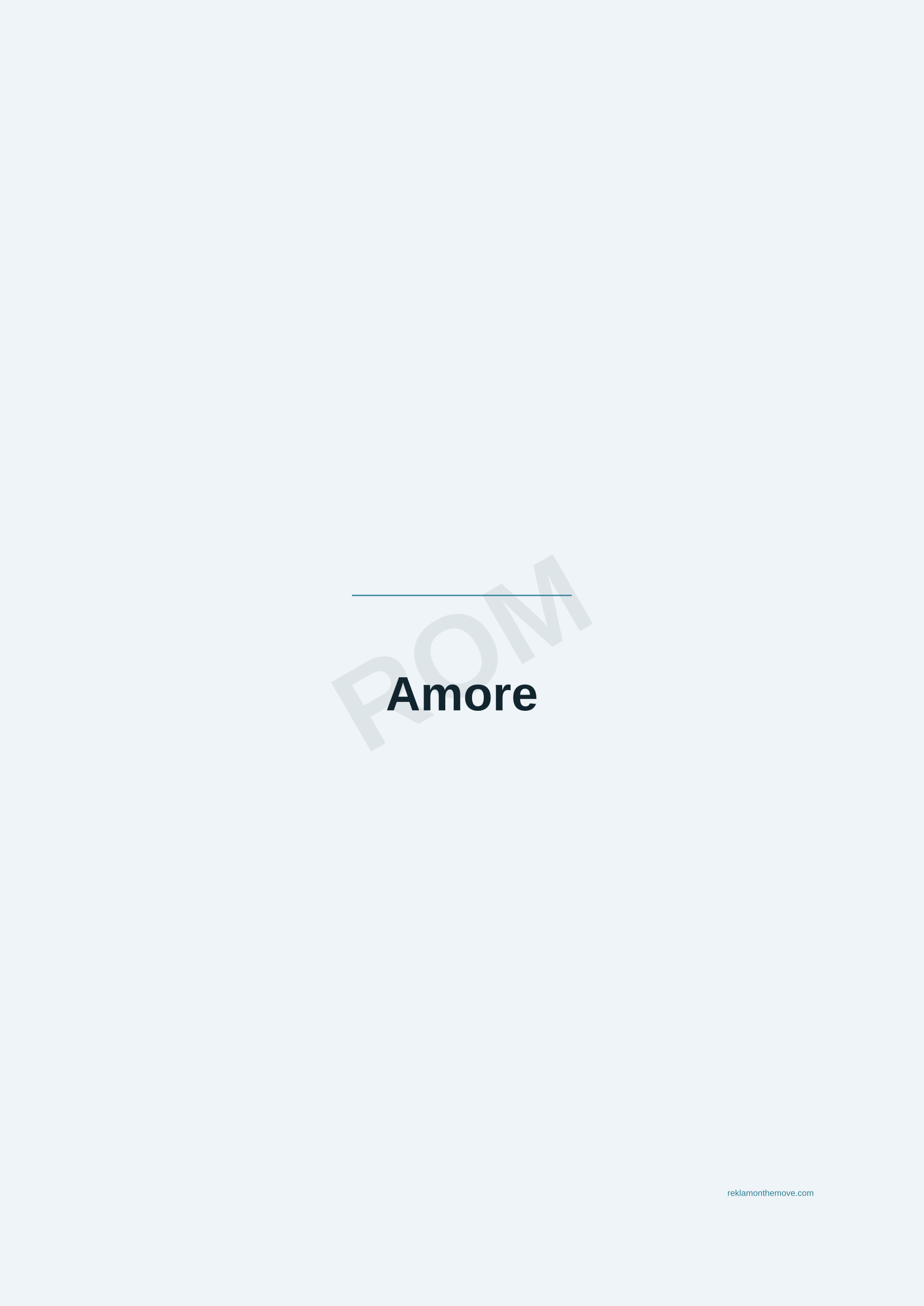 Amore · Okyanus — ROM dijital ürün önizlemesi (filigranlı)