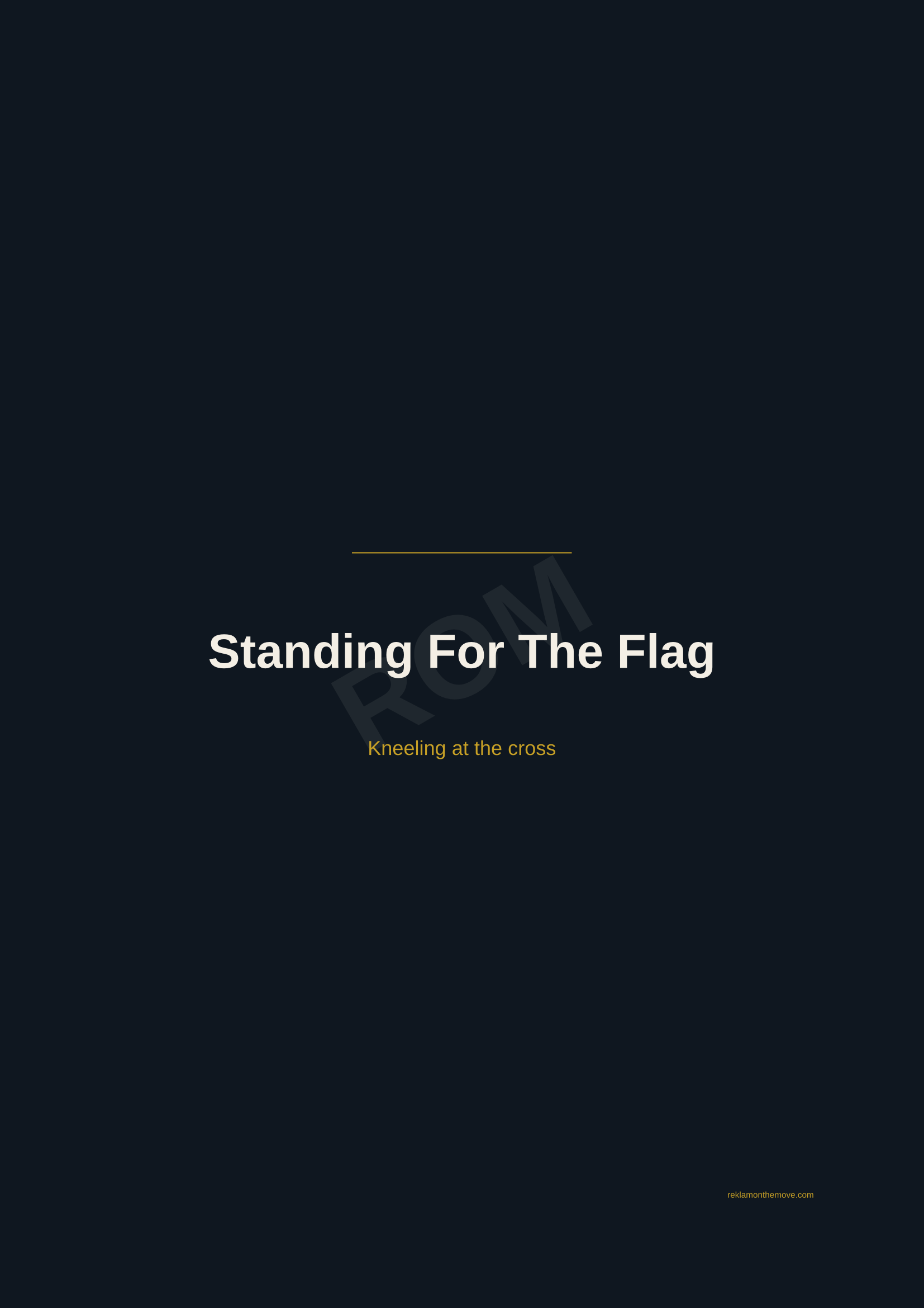 Standing For The Flag · Gece — ROM dijital ürün önizlemesi (filigranlı)