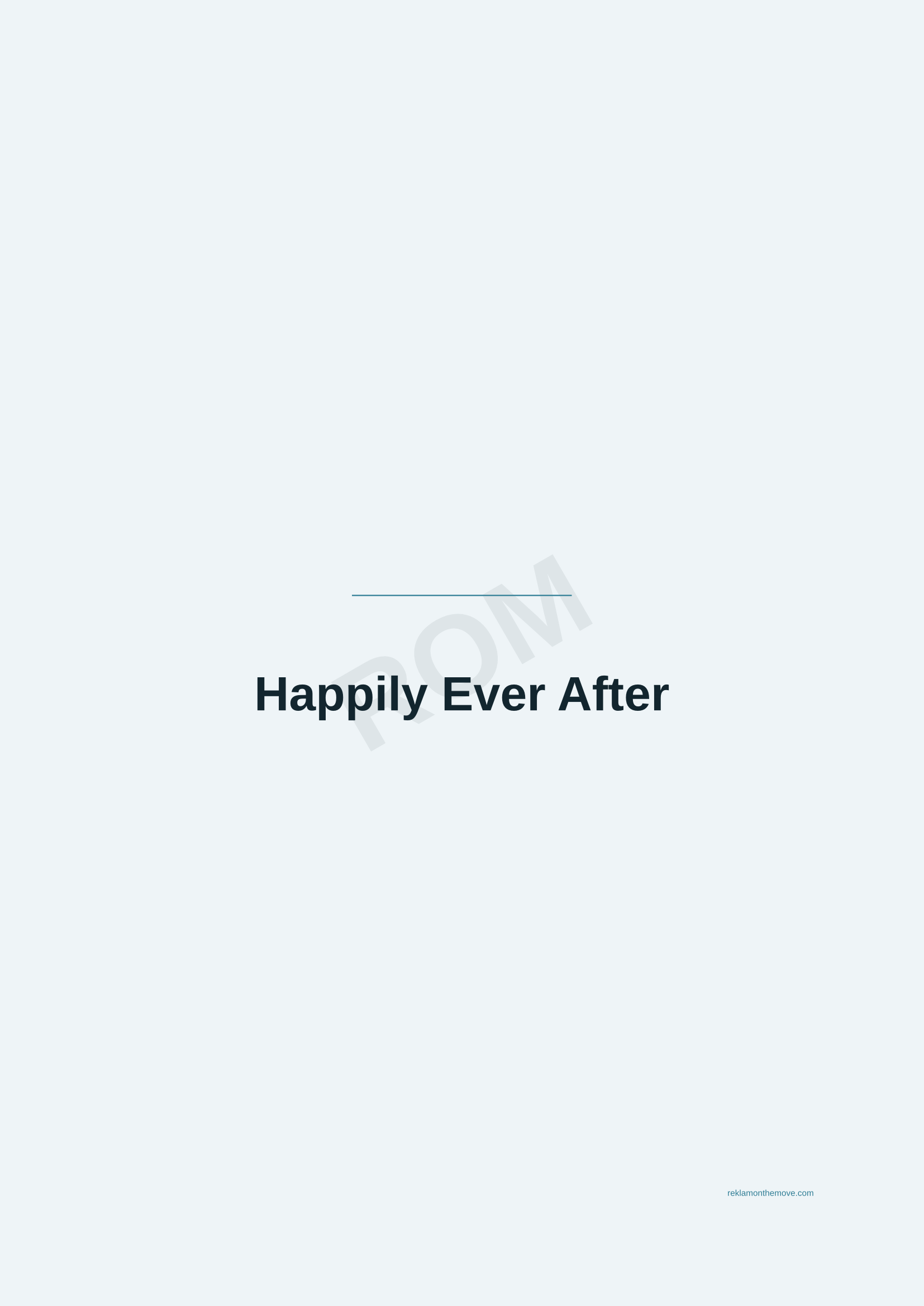 Happily Ever After · Okyanus — ROM dijital ürün önizlemesi (filigranlı)