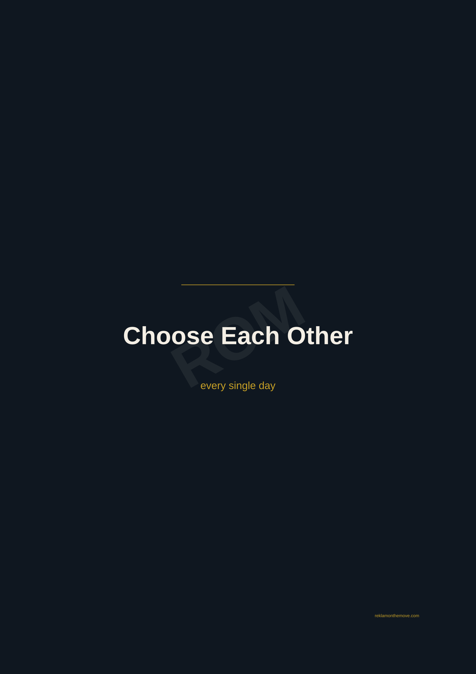 Choose Each Other · Gece — ROM dijital ürün önizlemesi (filigranlı)