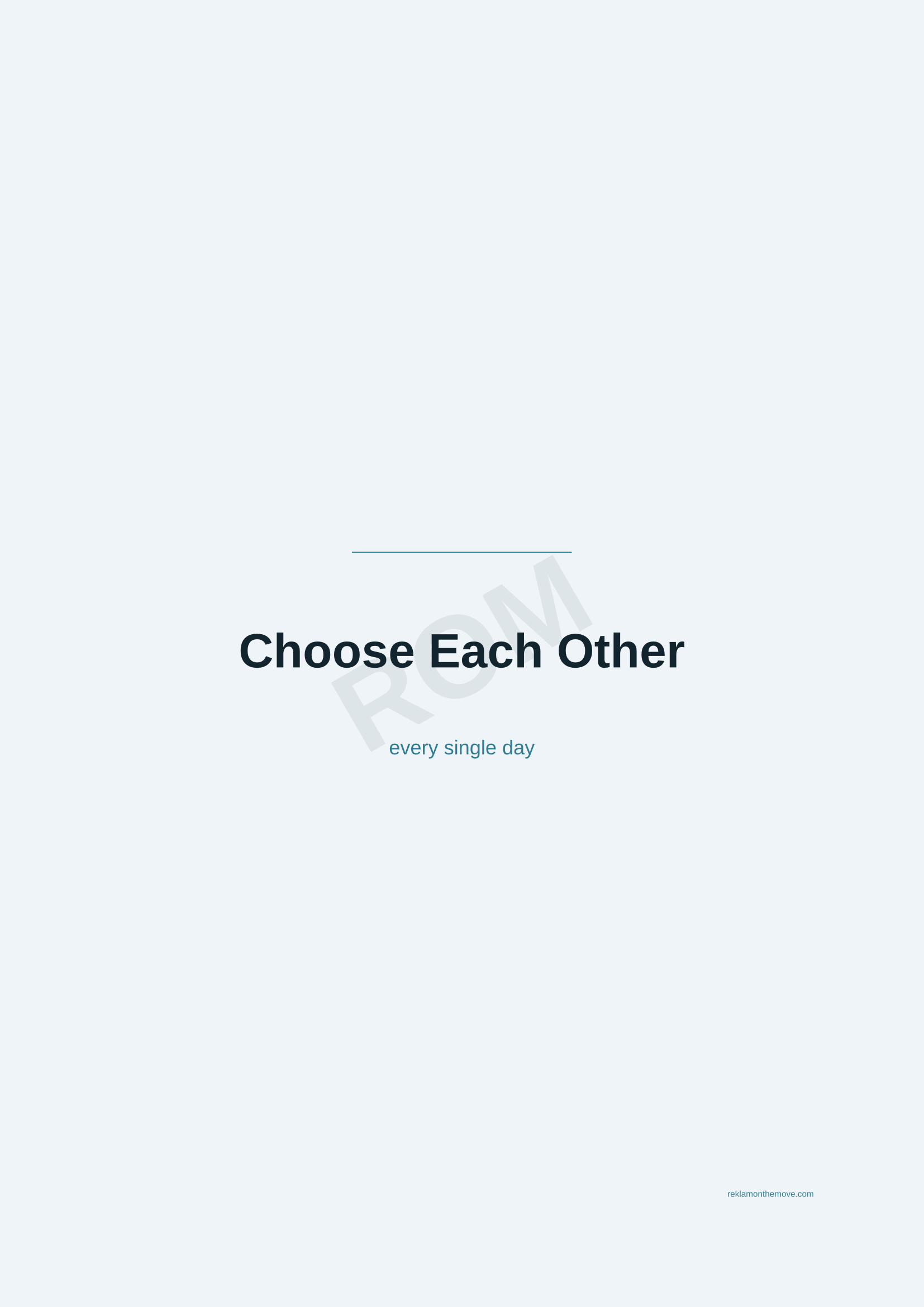 Choose Each Other · Okyanus — ROM dijital ürün önizlemesi (filigranlı)