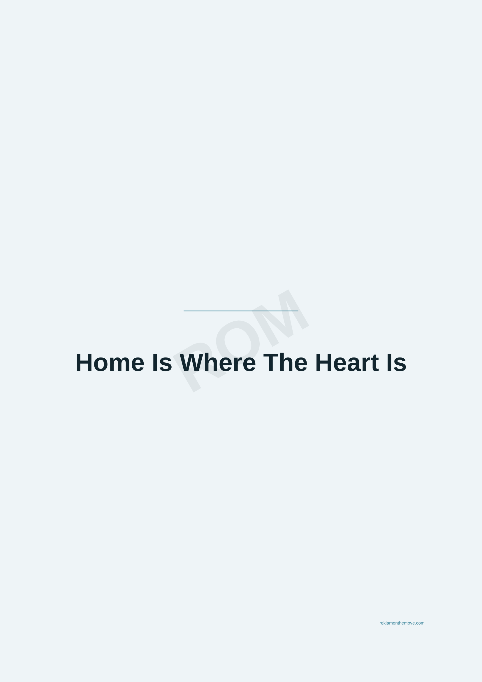 Home Is Where The Heart Is · Okyanus — ROM dijital ürün önizlemesi (filigranlı)