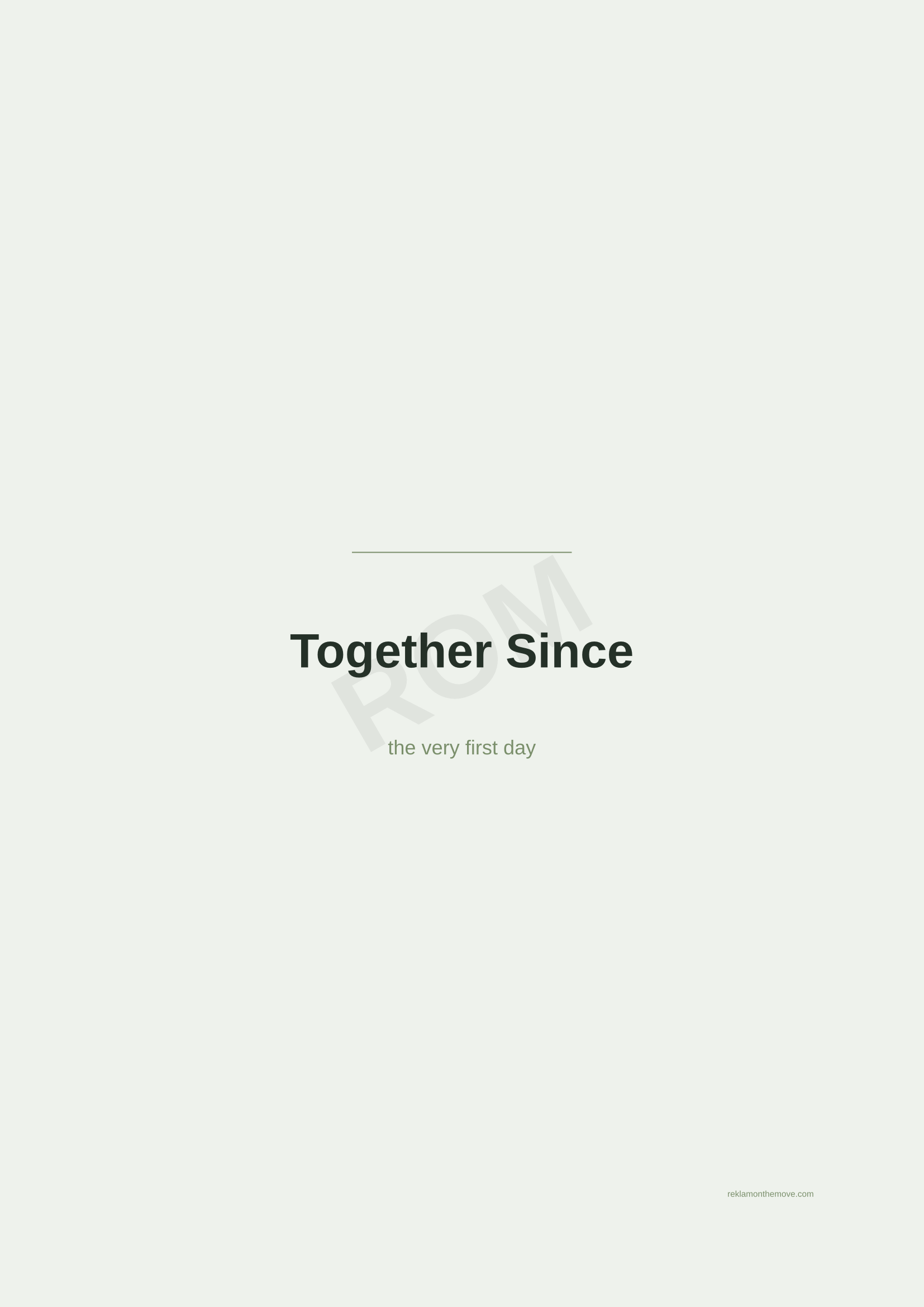 Together Since · Adaçayı — ROM dijital ürün önizlemesi (filigranlı)