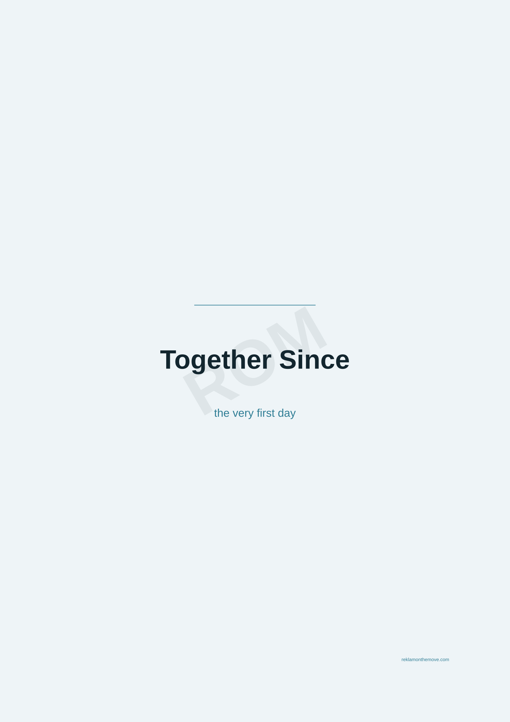 Together Since · Okyanus — ROM dijital ürün önizlemesi (filigranlı)