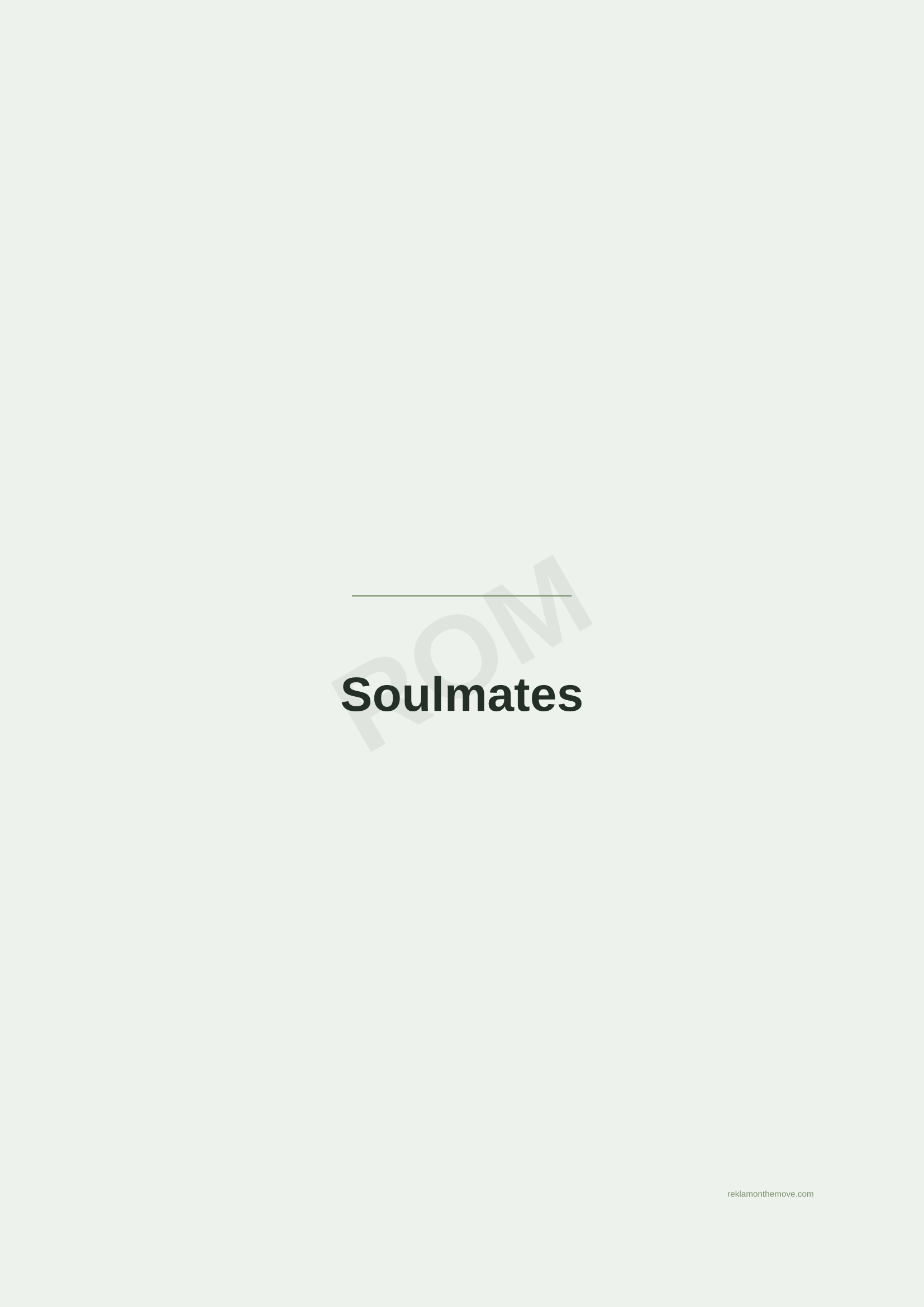 Soulmates · Adaçayı — ROM dijital ürün önizlemesi (filigranlı)