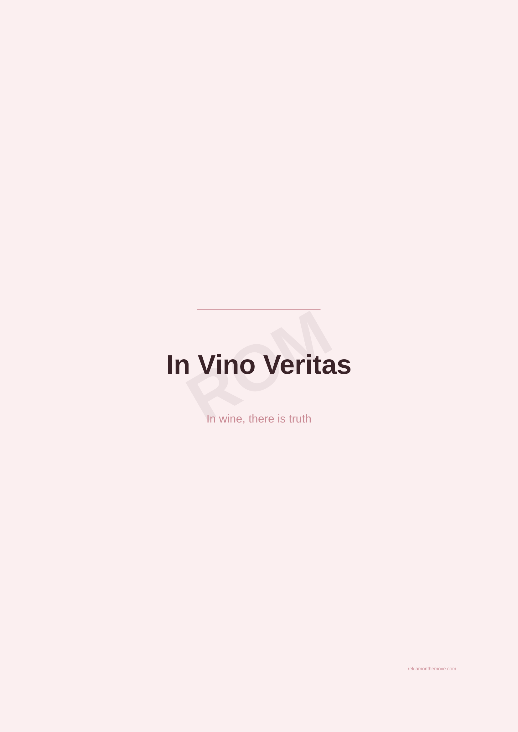 In Vino Veritas · Gül — ROM dijital ürün önizlemesi (filigranlı)