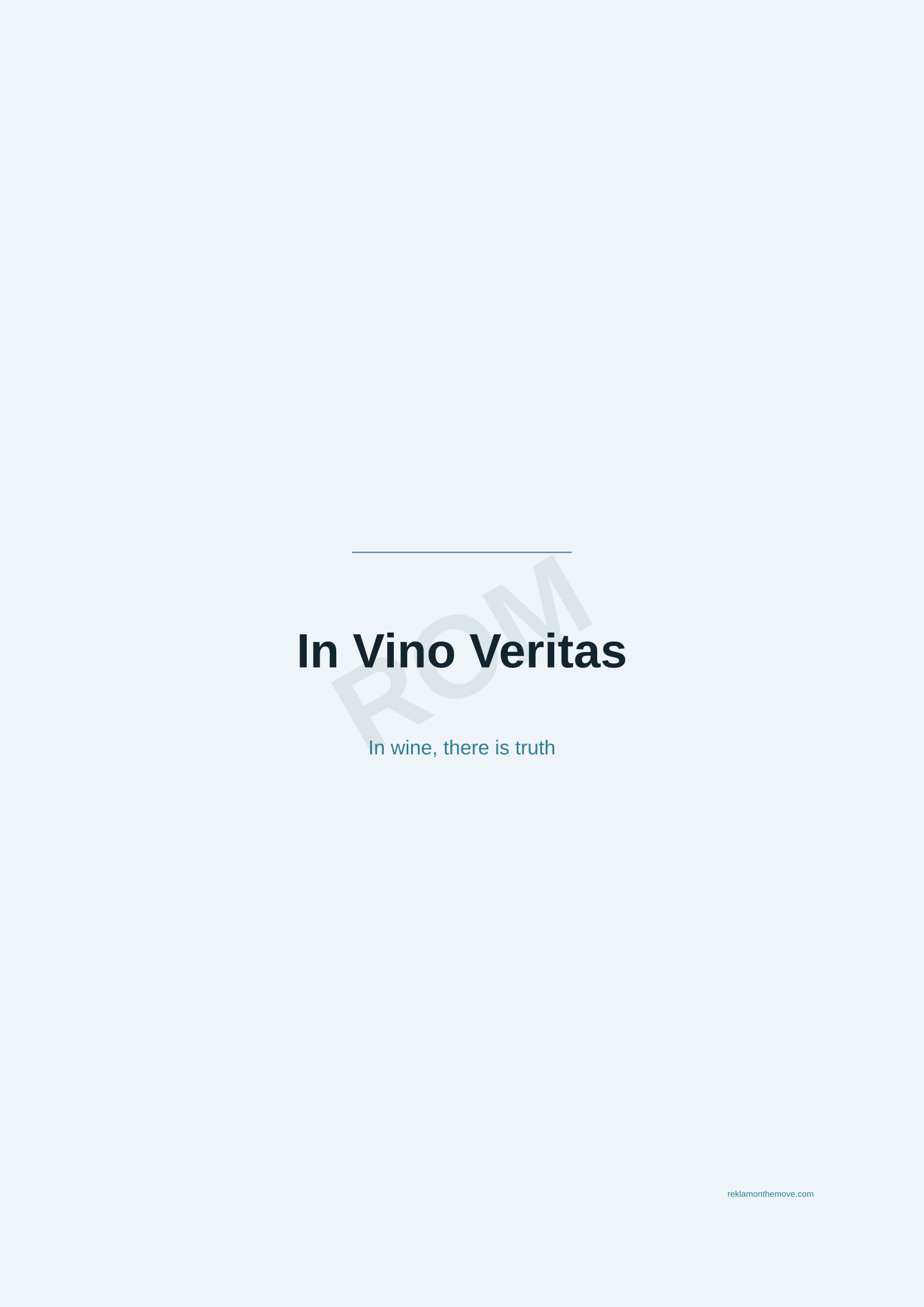 In Vino Veritas · Okyanus — ROM dijital ürün önizlemesi (filigranlı)