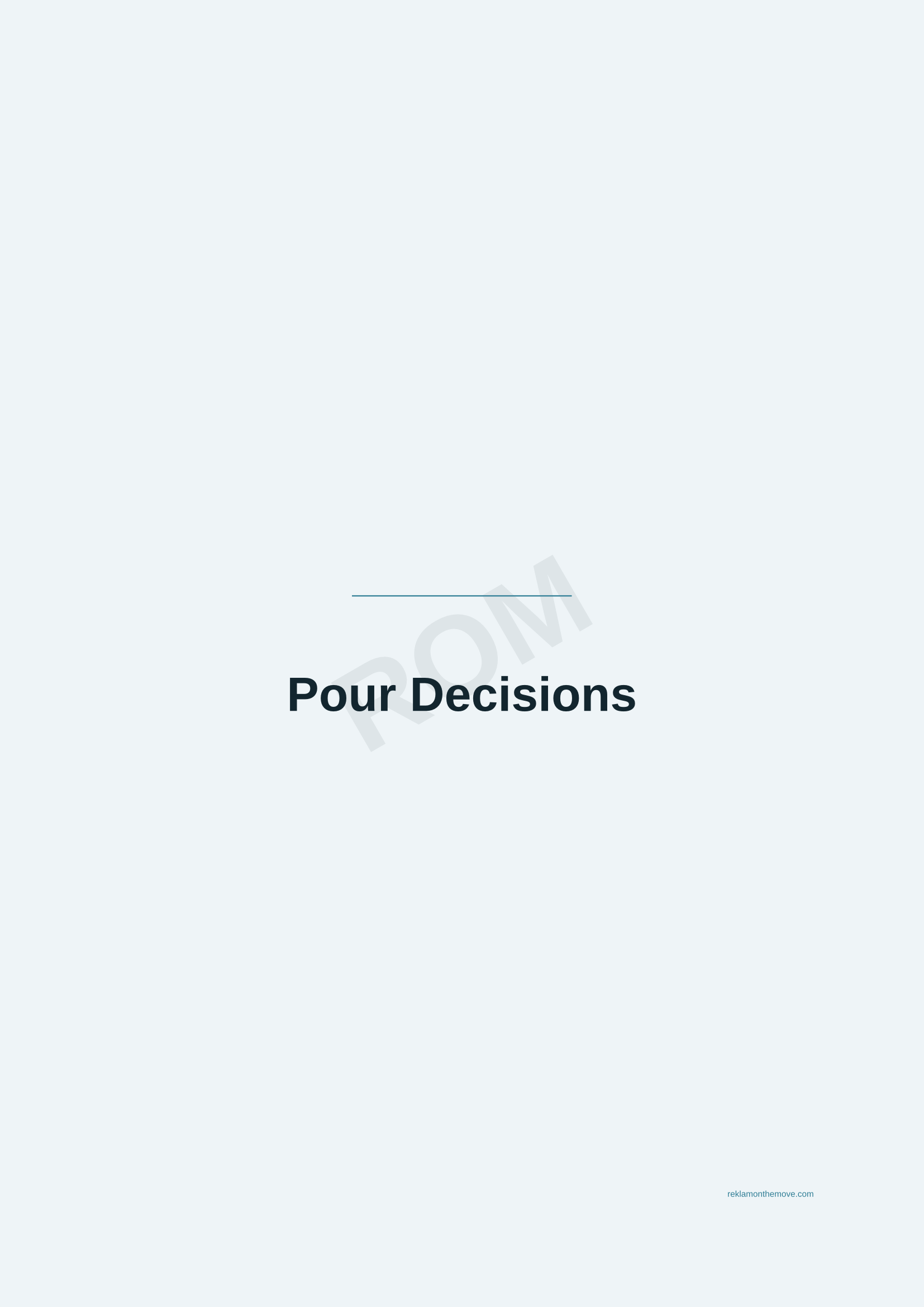 Pour Decisions · Okyanus — ROM dijital ürün önizlemesi (filigranlı)
