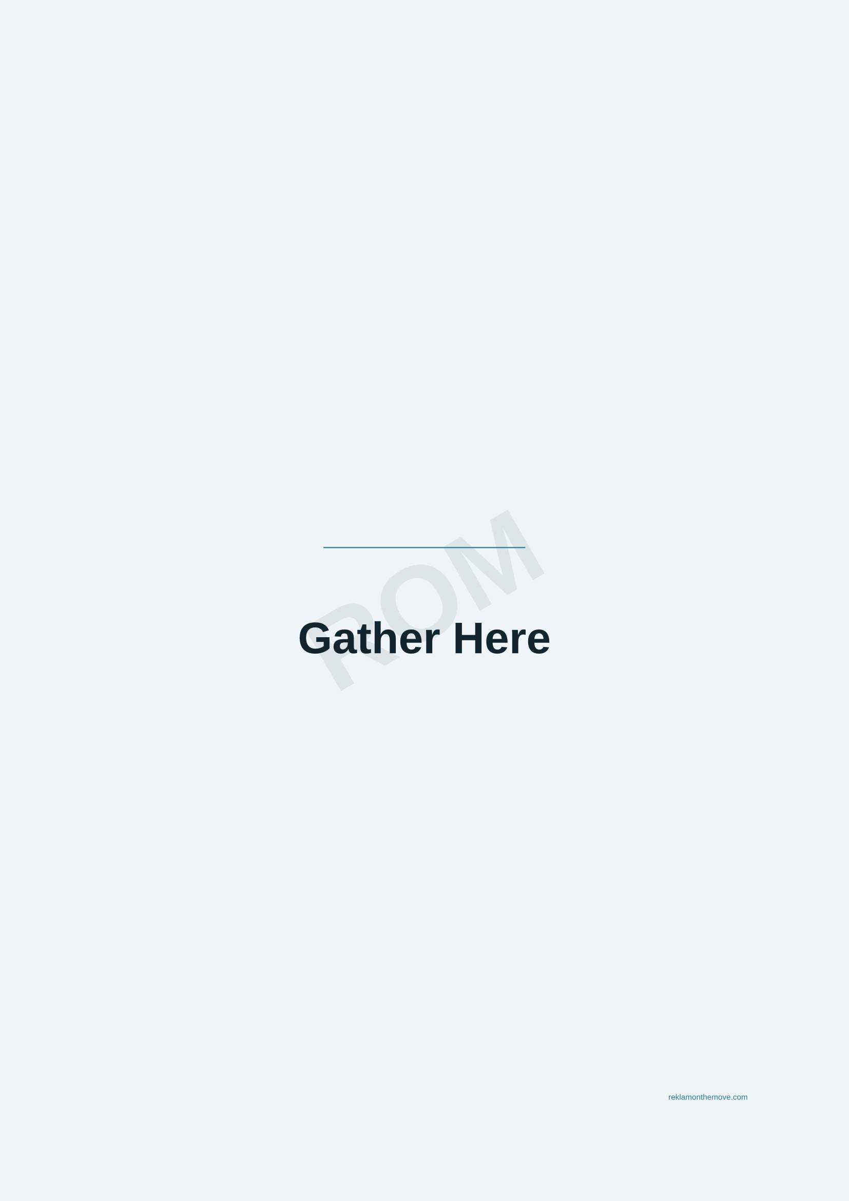 Gather Here · Okyanus — ROM dijital ürün önizlemesi (filigranlı)