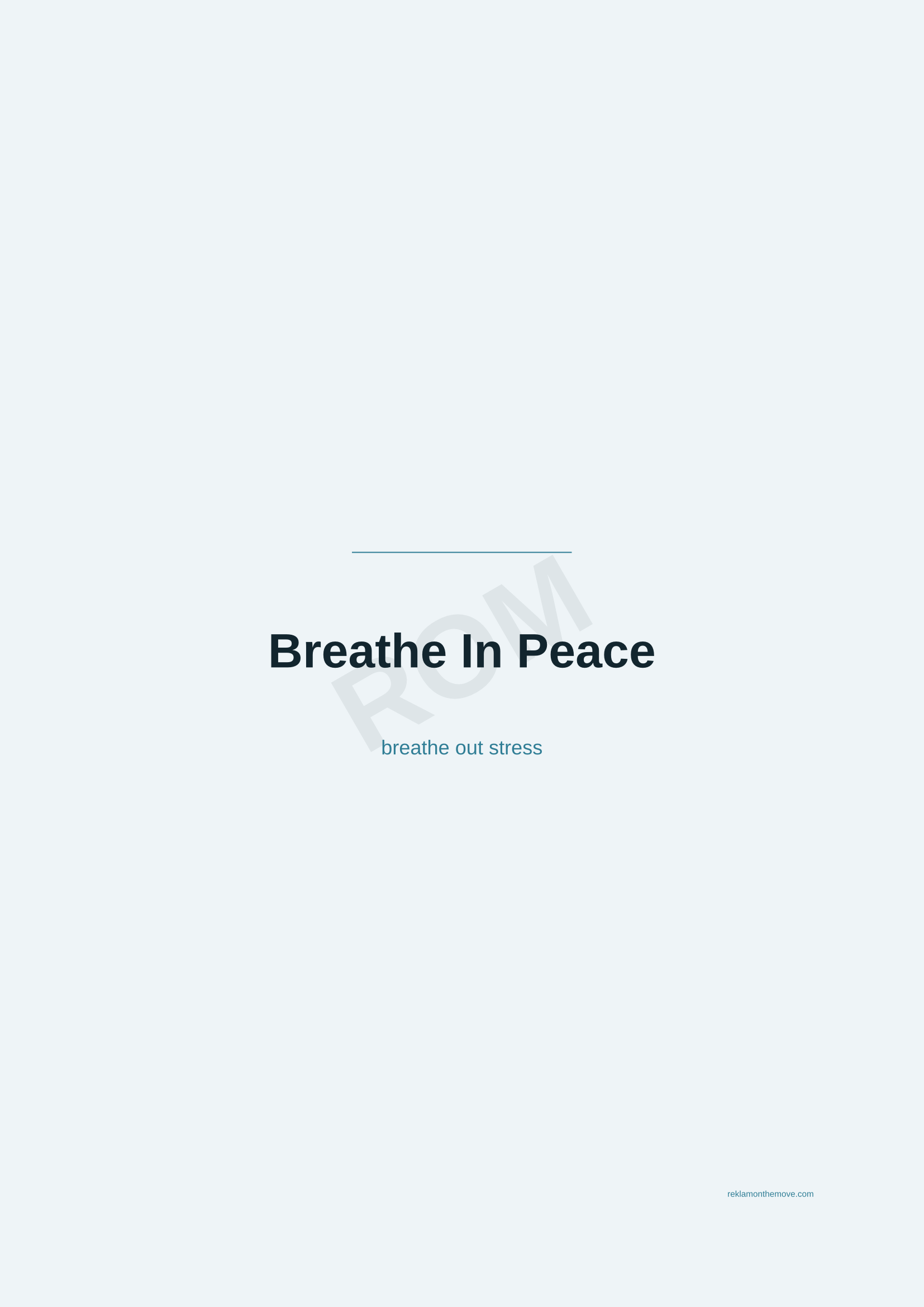 Breathe In Peace · Okyanus — ROM dijital ürün önizlemesi (filigranlı)