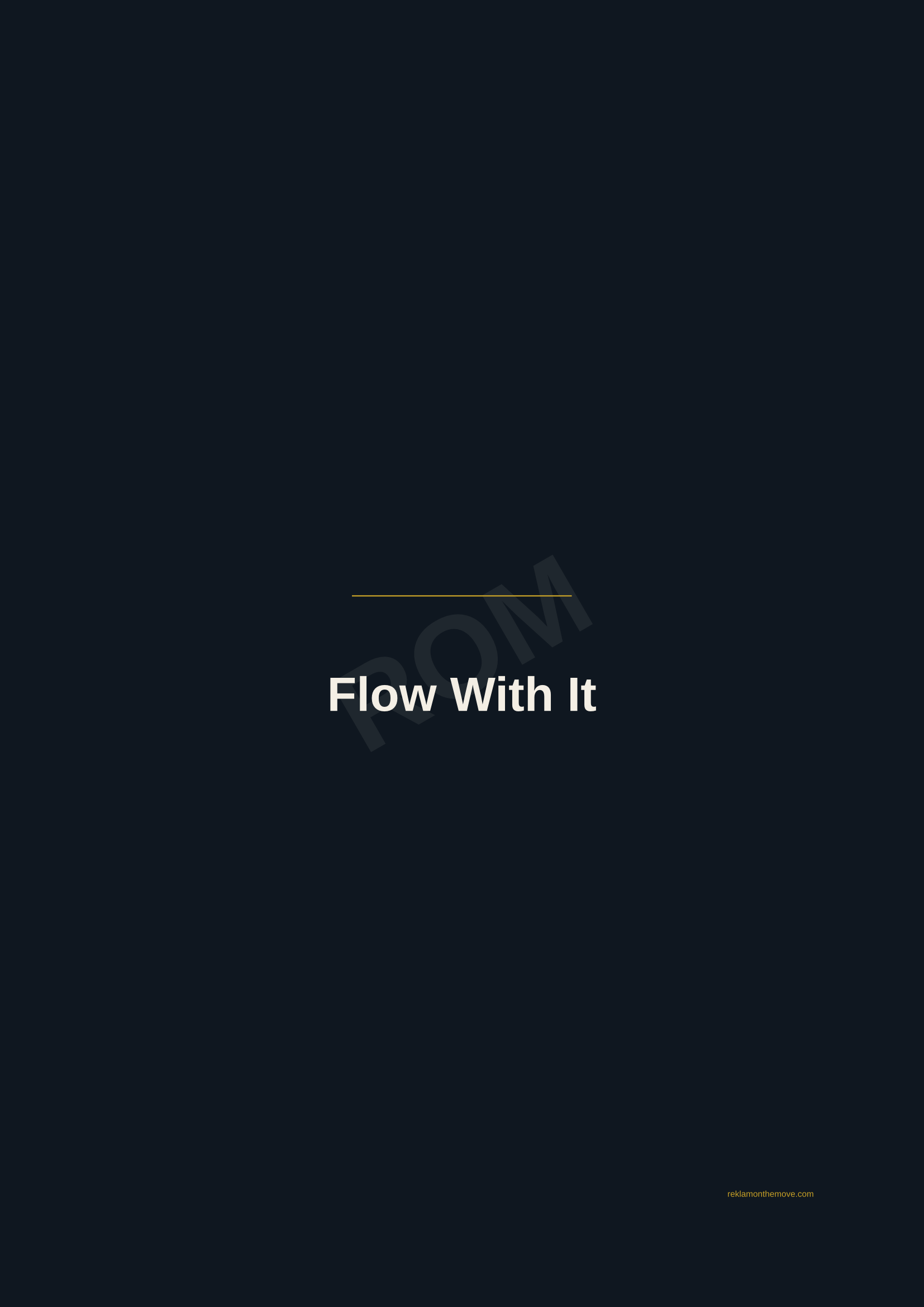 Flow With It · Gece — ROM dijital ürün önizlemesi (filigranlı)