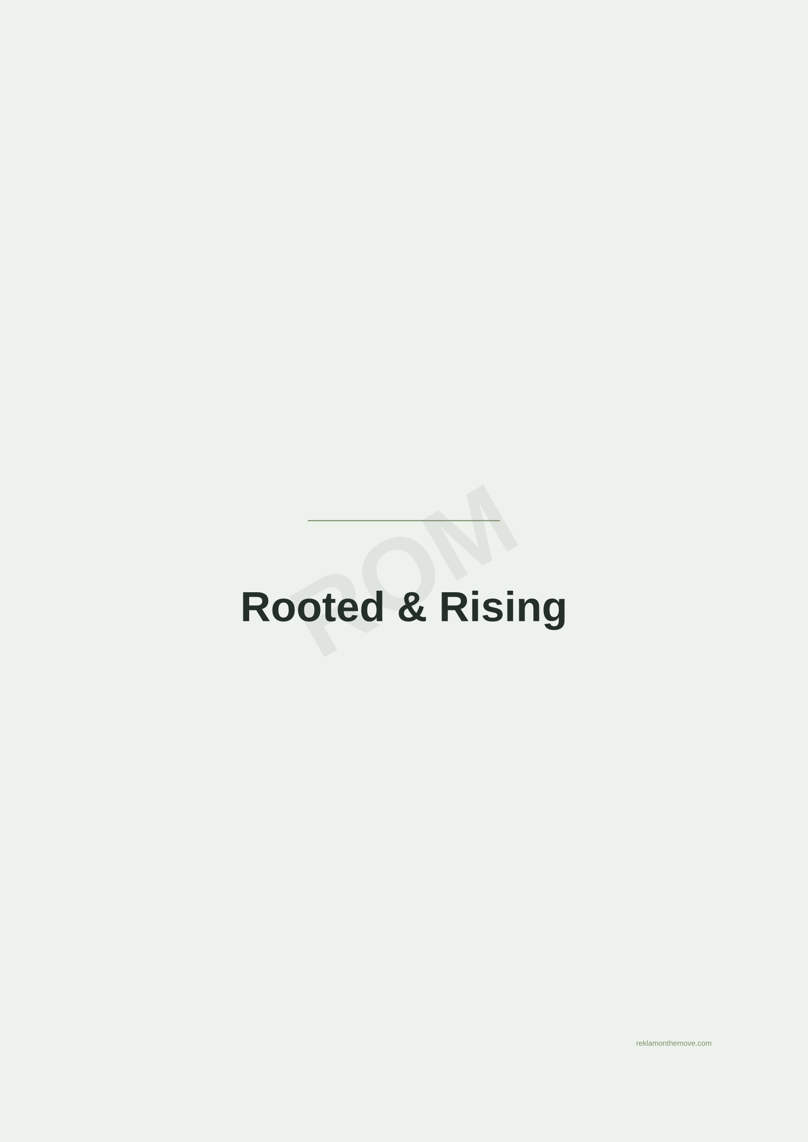 Rooted & Rising · Adaçayı — ROM dijital ürün önizlemesi (filigranlı)