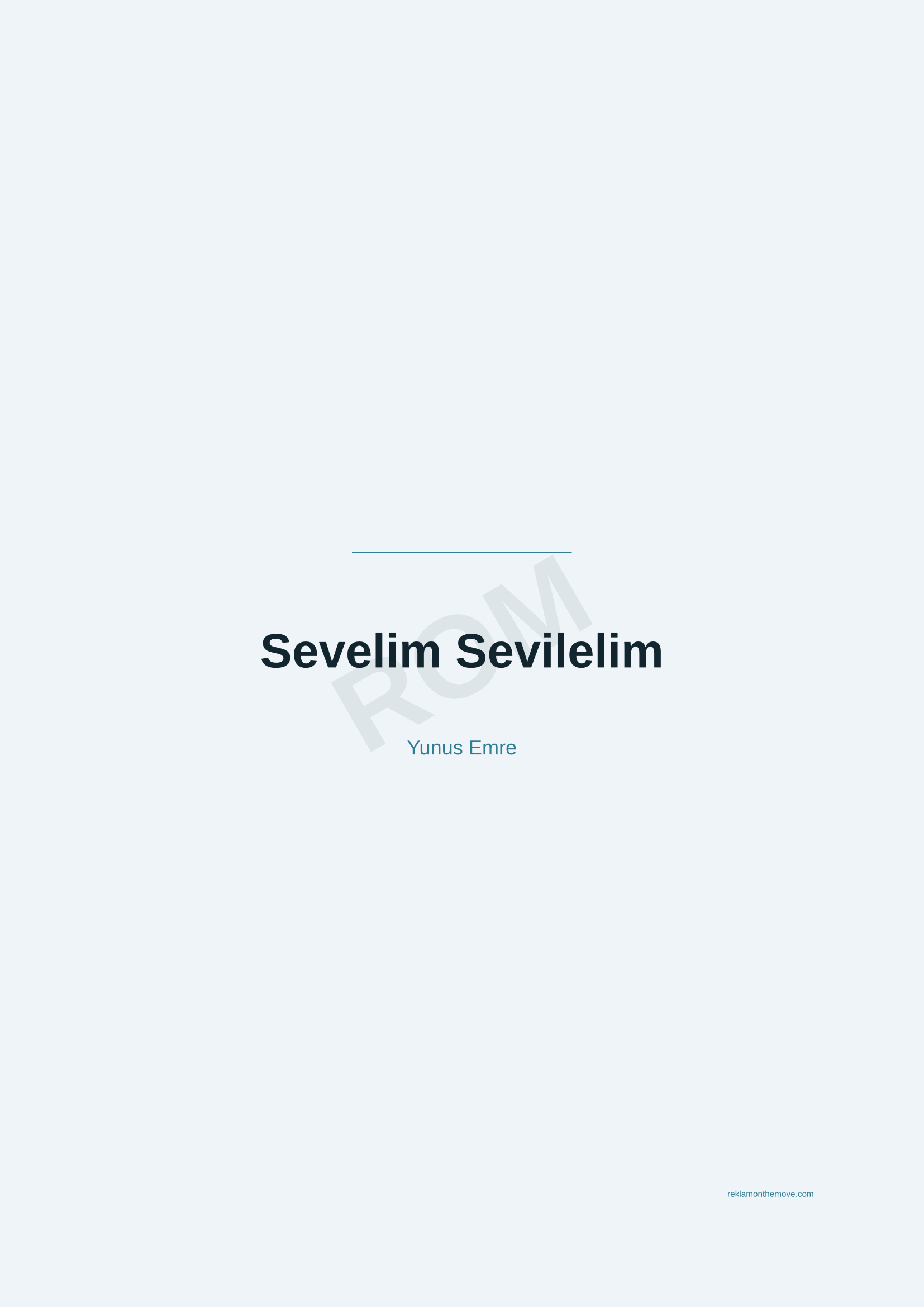 Sevelim Sevilelim · Okyanus — ROM dijital ürün önizlemesi (filigranlı)