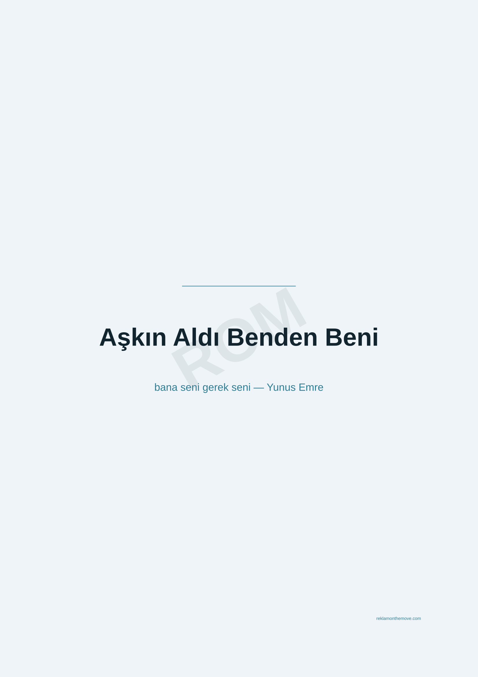 Aşkın Aldı Benden Beni · Okyanus — ROM dijital ürün önizlemesi (filigranlı)