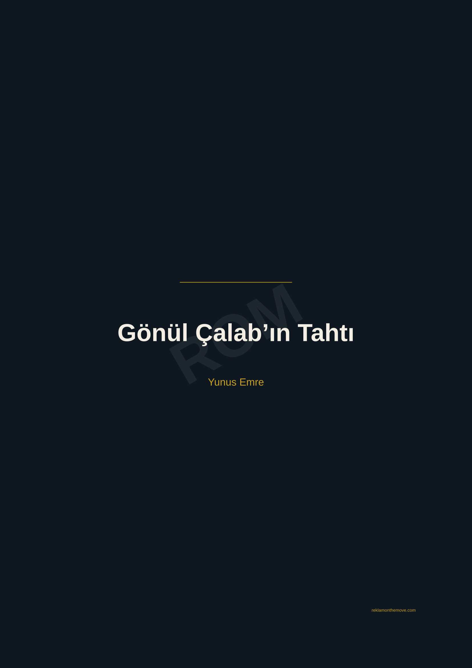Gönül Çalab'ın Tahtı · Gece — ROM dijital ürün önizlemesi (filigranlı)