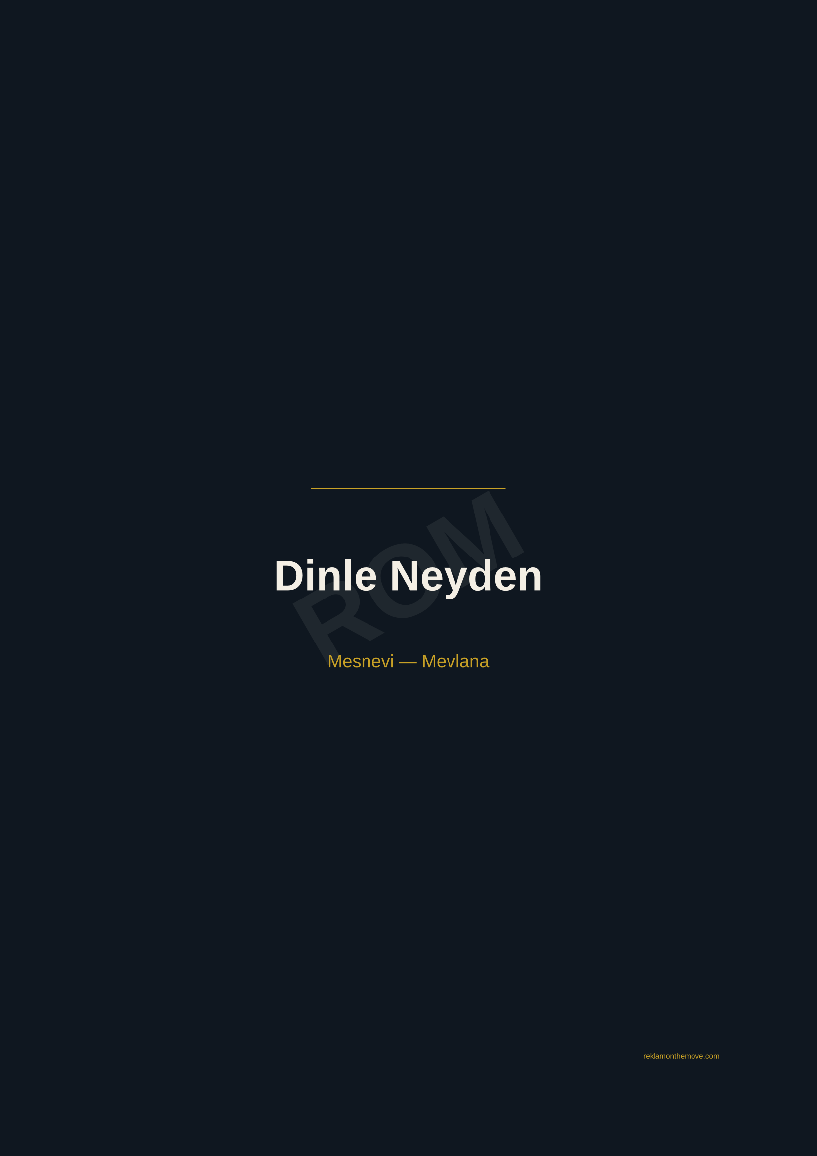 Dinle Neyden · Gece — ROM dijital ürün önizlemesi (filigranlı)