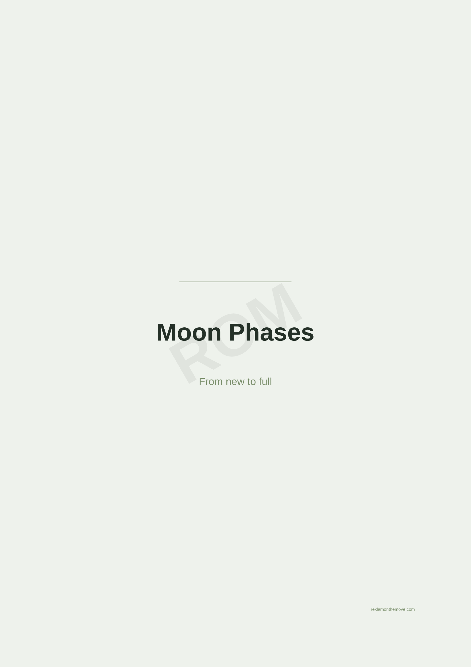 Moon Phases · Adaçayı — ROM dijital ürün önizlemesi (filigranlı)