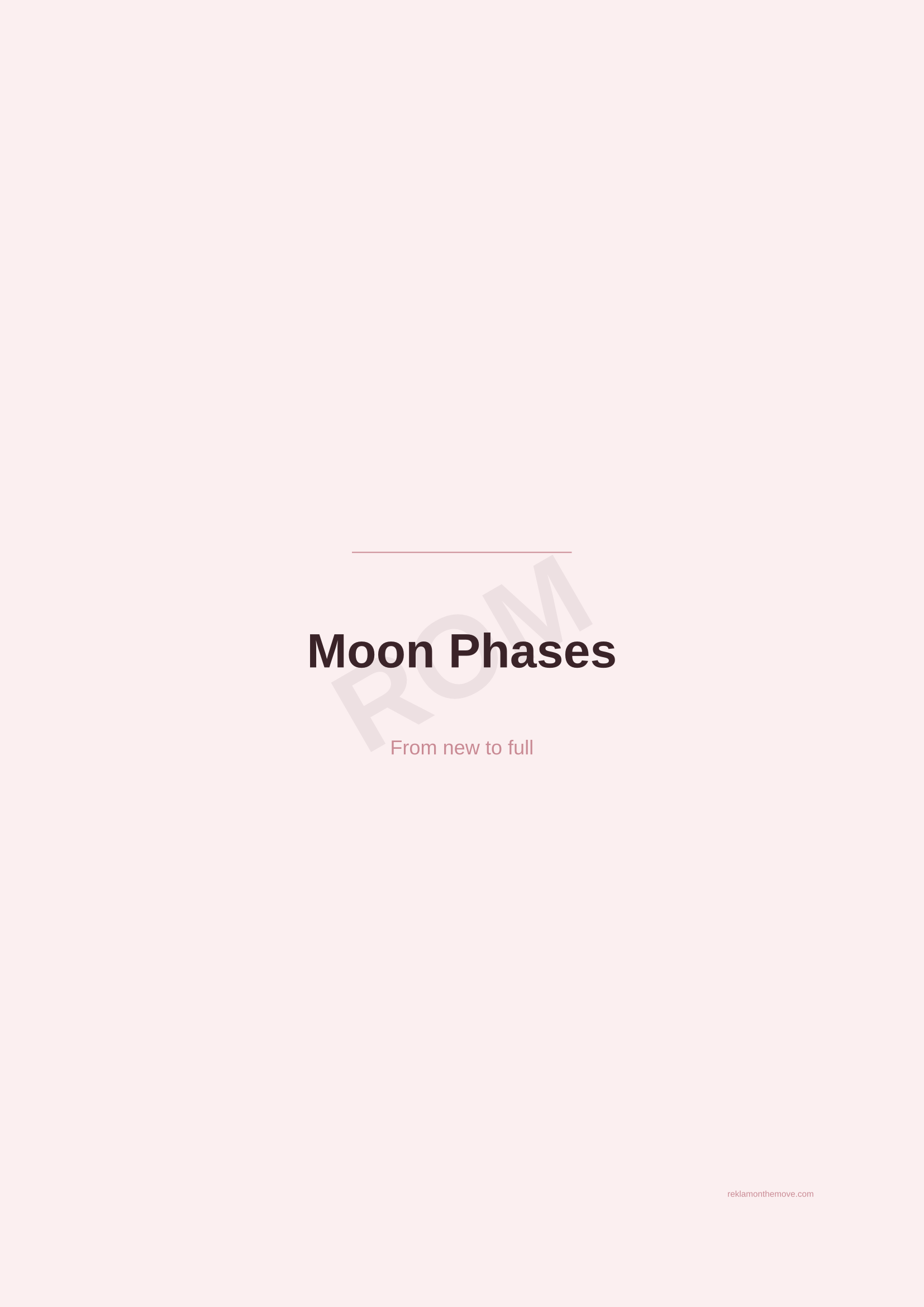 Moon Phases · Gül — ROM dijital ürün önizlemesi (filigranlı)