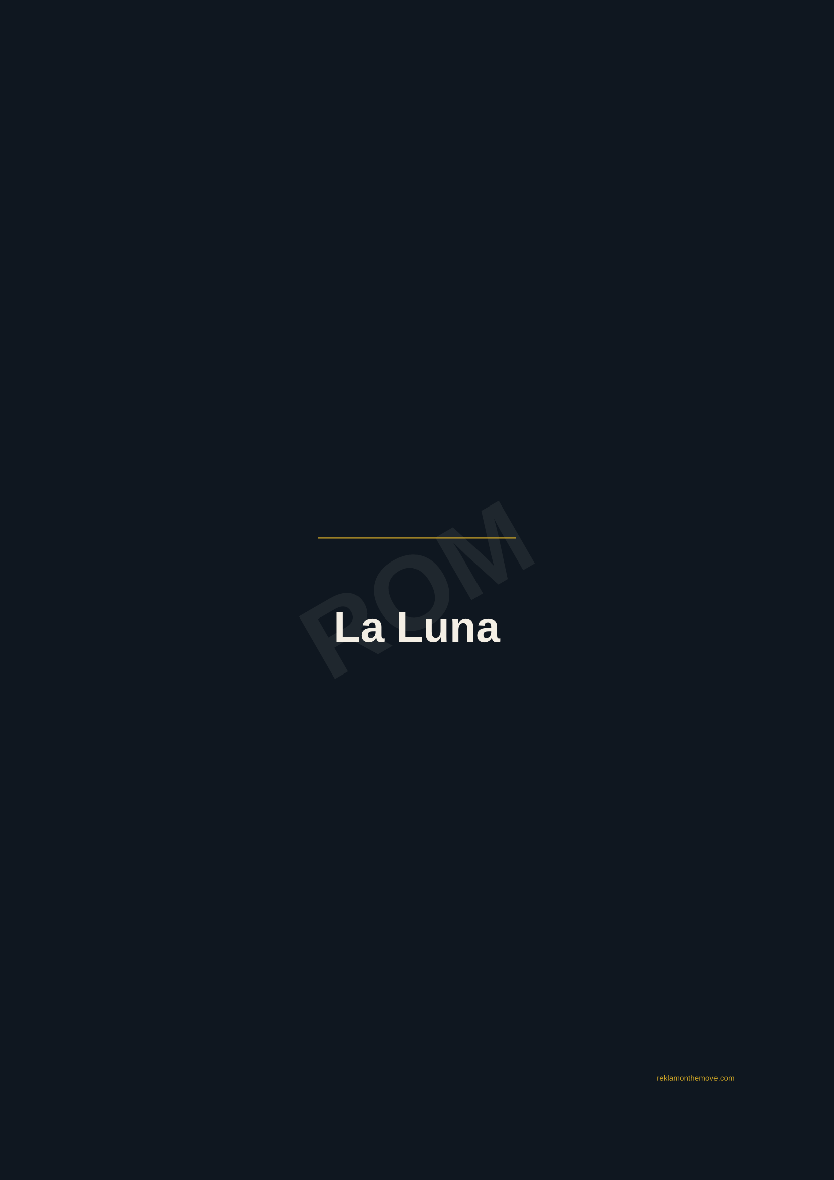 La Luna · Gece — ROM dijital ürün önizlemesi (filigranlı)