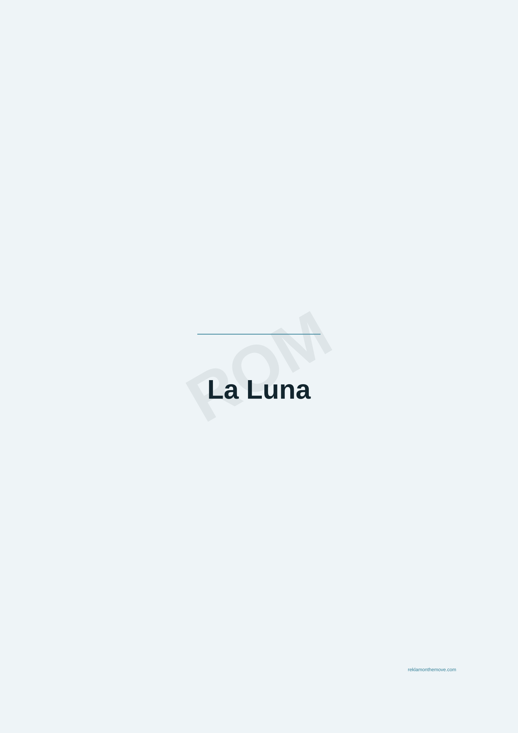 La Luna · Okyanus — ROM dijital ürün önizlemesi (filigranlı)