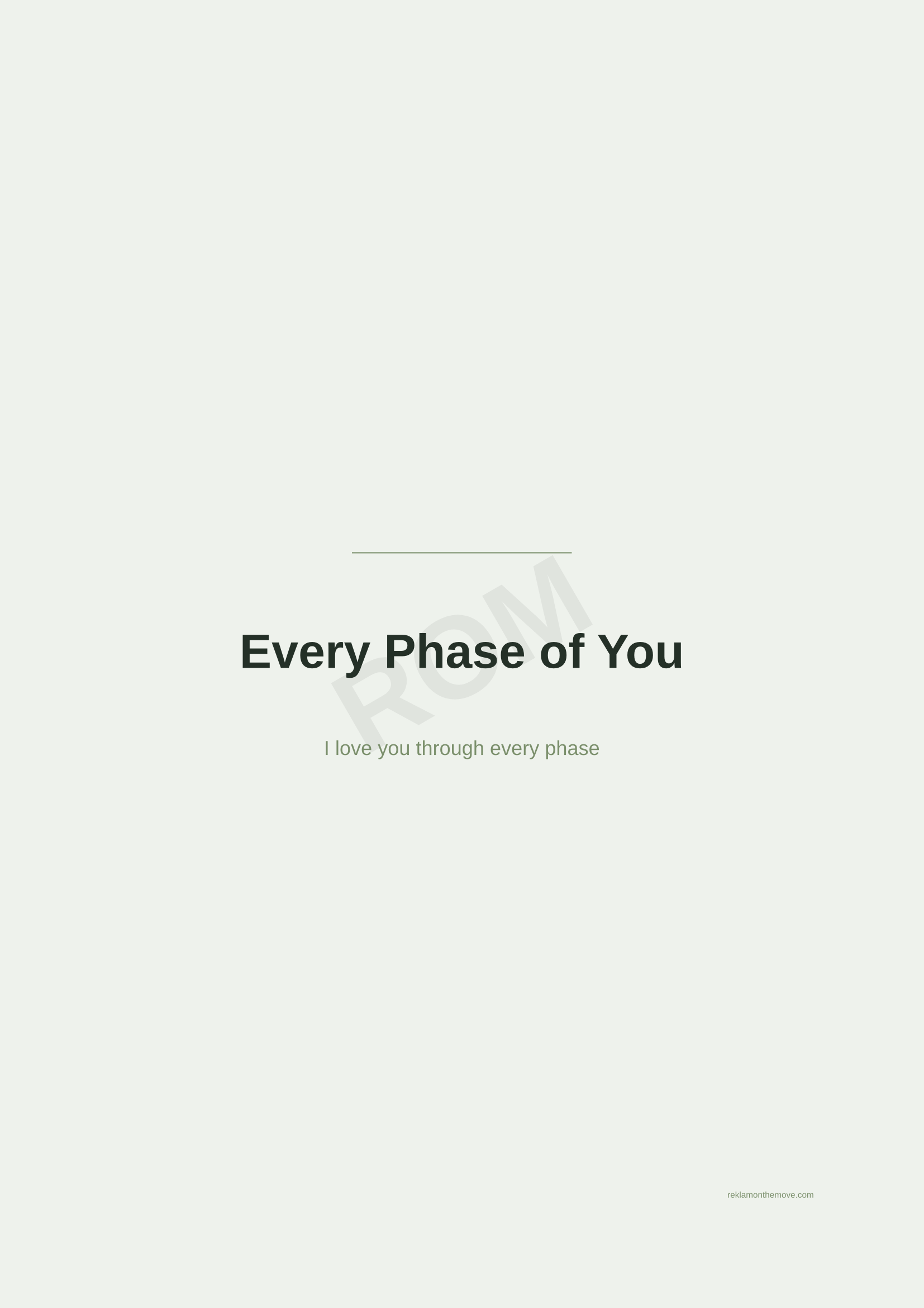 Every Phase of You · Adaçayı — ROM dijital ürün önizlemesi (filigranlı)