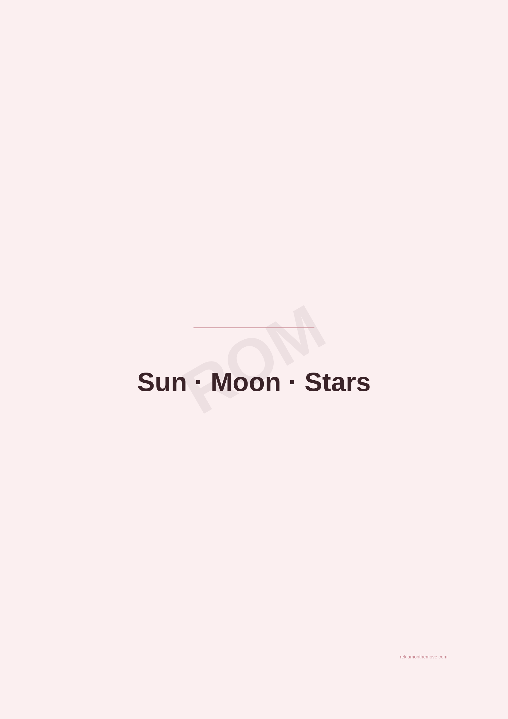 Sun · Moon · Stars · Gül — ROM dijital ürün önizlemesi (filigranlı)