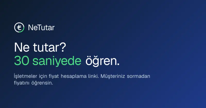 NeTutar — site önizlemesi